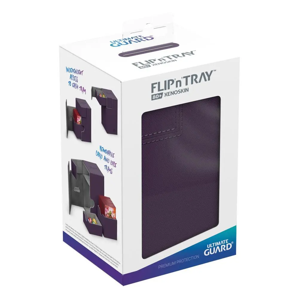 Ultimate Guard Flip´n´Tray Deck Case 80+ Standard Size XenoSkin Purple termékfotó