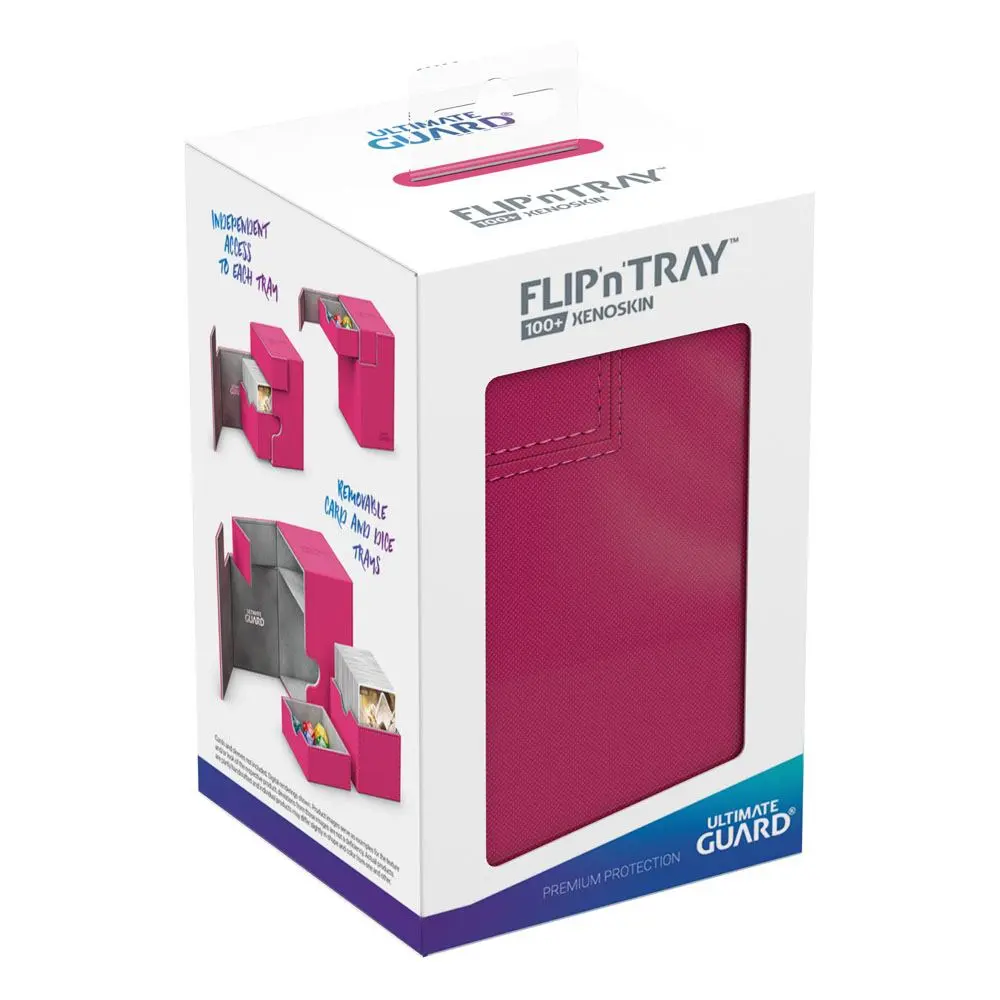 Ultimate Guard Flip´n´Tray Deck Case100+ Standard Size XenoSkin Pink termékfotó