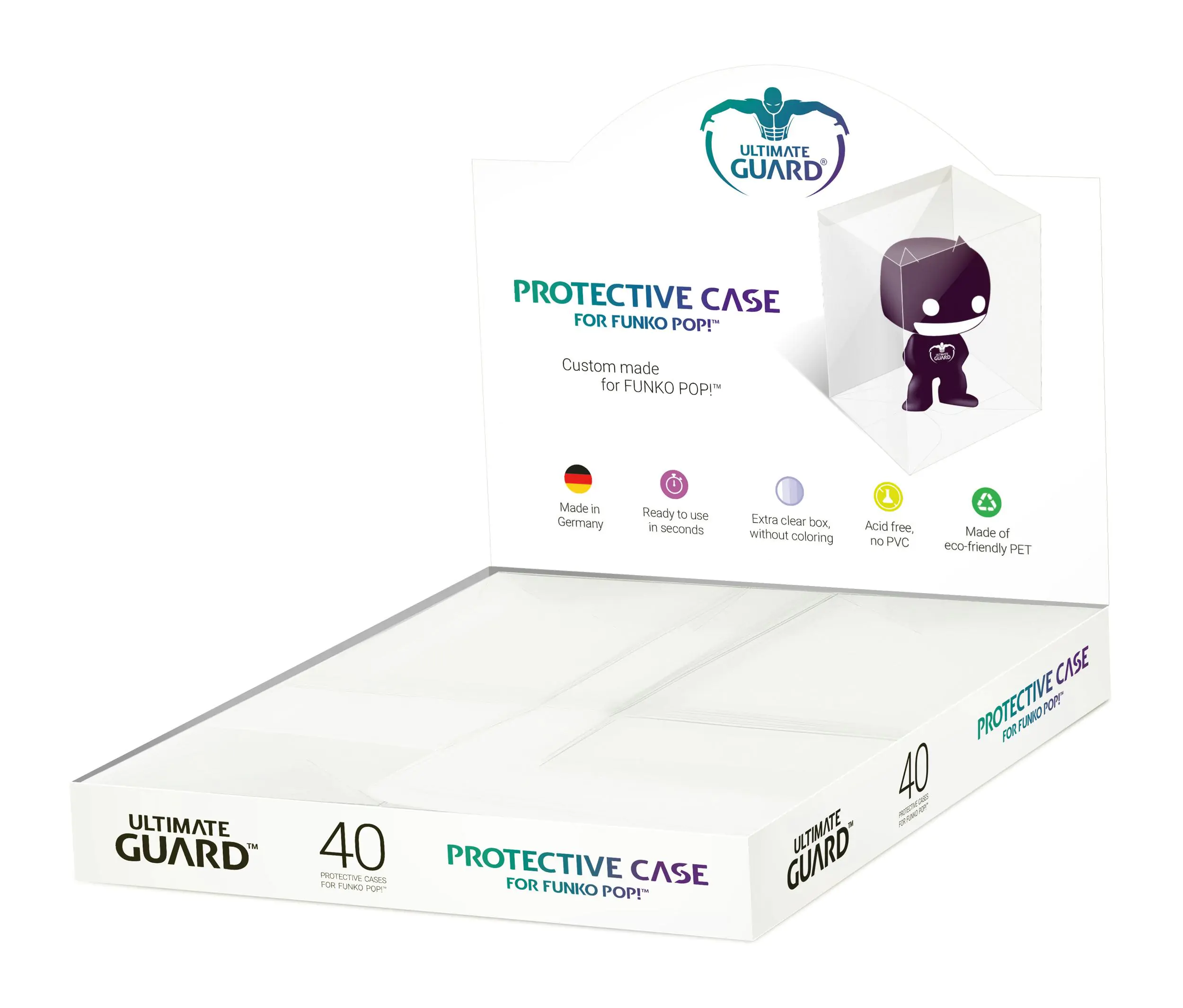 Ultimate Guard Funko POP! utángyártott protector védőtok normál méretű 40 db-os csomag termékfotó