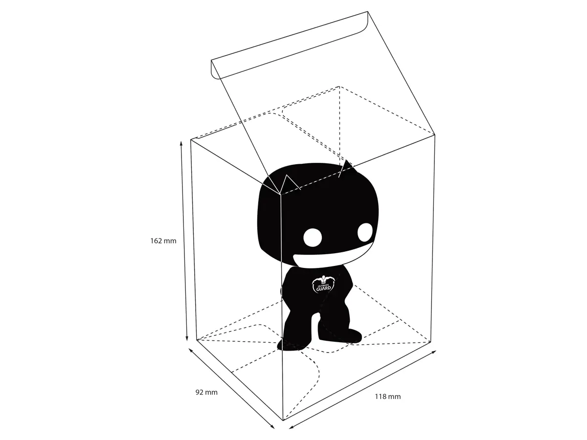 Ultimate Guard Funko POP! utángyártott protector védőtok normál méretű 40 db-os csomag termékfotó