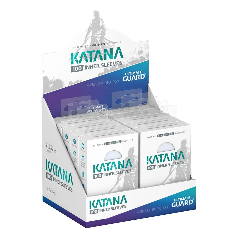 Ultimate Guard Katana Inner Sleeves Standard Size átlátszó kártyavédő (100) termékfotó