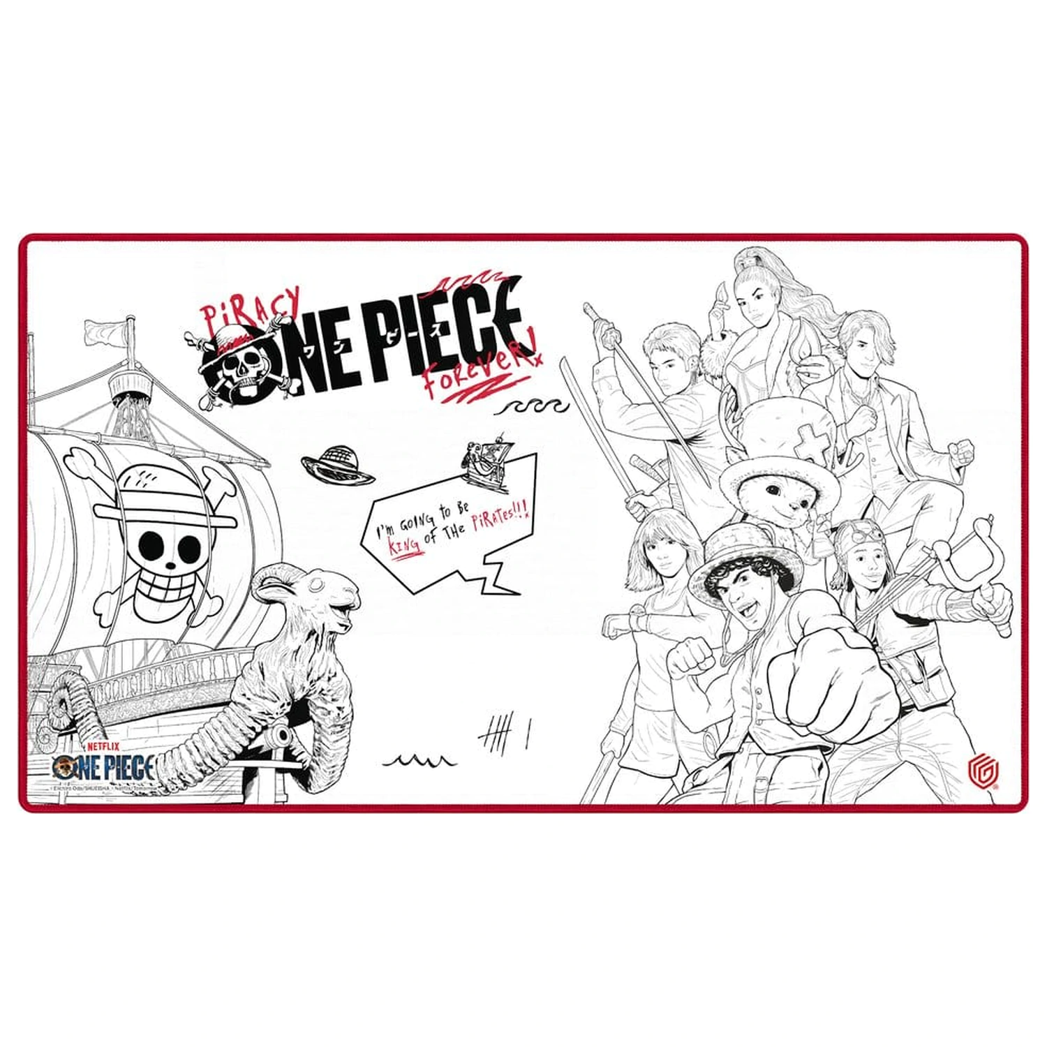 Ultimate Guard Play-Mat One Piece - Sketch termékfotó