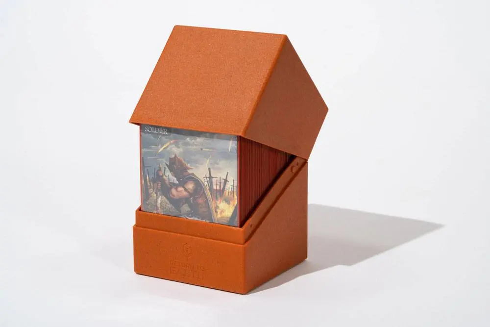 Ultimate Guard Return To Earth Boulder Deck Case 100+ Standard Size Orange termékfotó