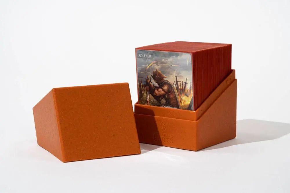 Ultimate Guard Return To Earth Boulder Deck Case 100+ Standard Size Orange termékfotó