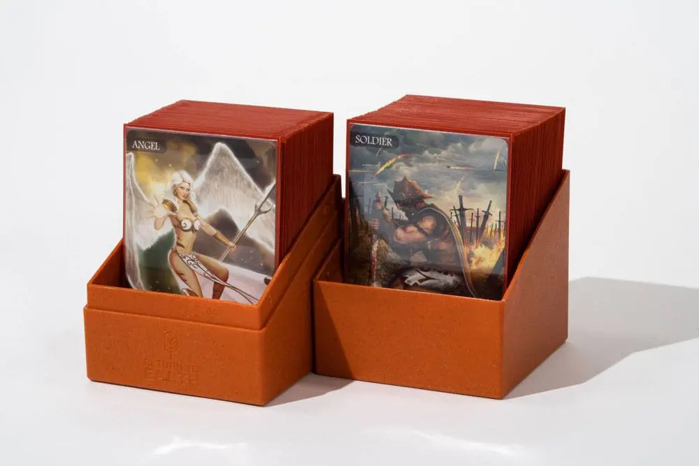 Ultimate Guard Return To Earth Boulder Deck Case 100+ Standard Size Orange termékfotó