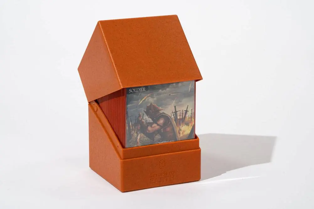Ultimate Guard Return To Earth Boulder Deck Case 100+ Standard Size Orange termékfotó