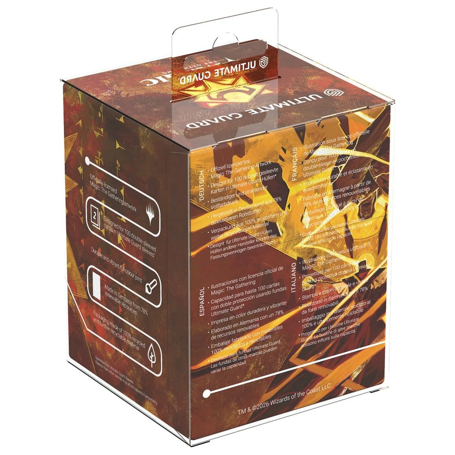 Ultimate Guard RTE Boulder 100+ Magic: The Gathering "Secrets of Strixhaven" - Lorehold termékfotó