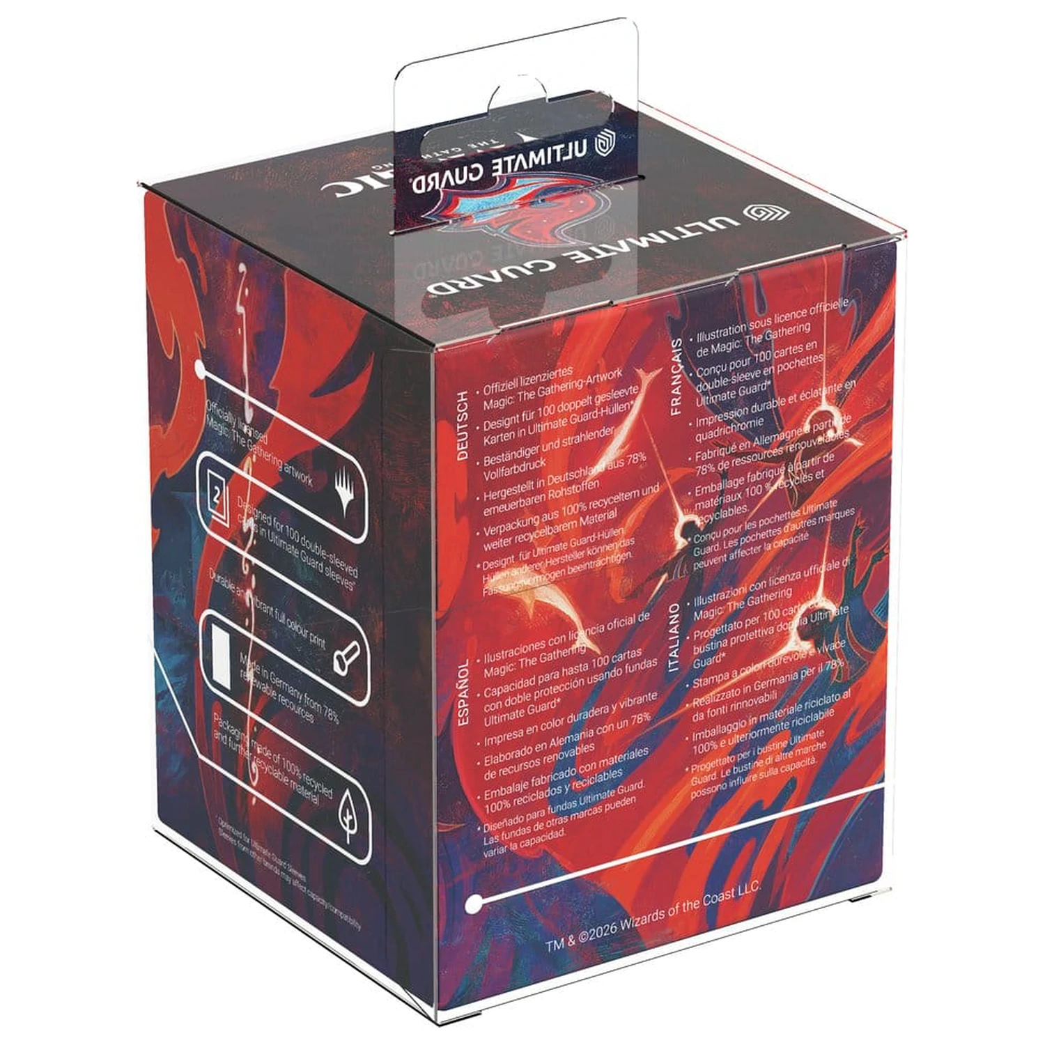 Ultimate Guard RTE Boulder 100+ Magic: The Gathering "Secrets of Strixhaven" - Prismari termékfotó