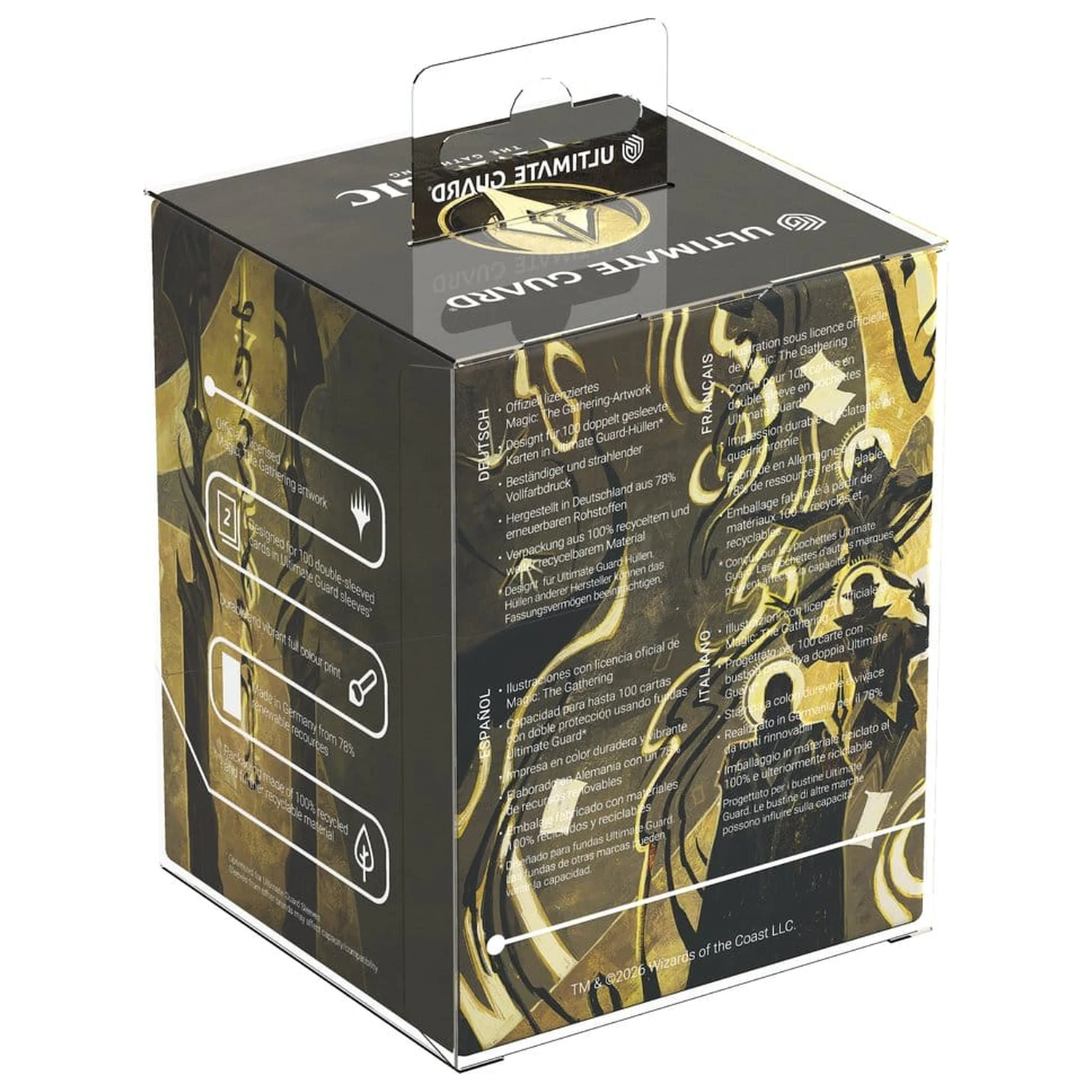 Ultimate Guard RTE Boulder 100+ Magic: The Gathering "Secrets of Strixhaven" - Silverquill termékfotó
