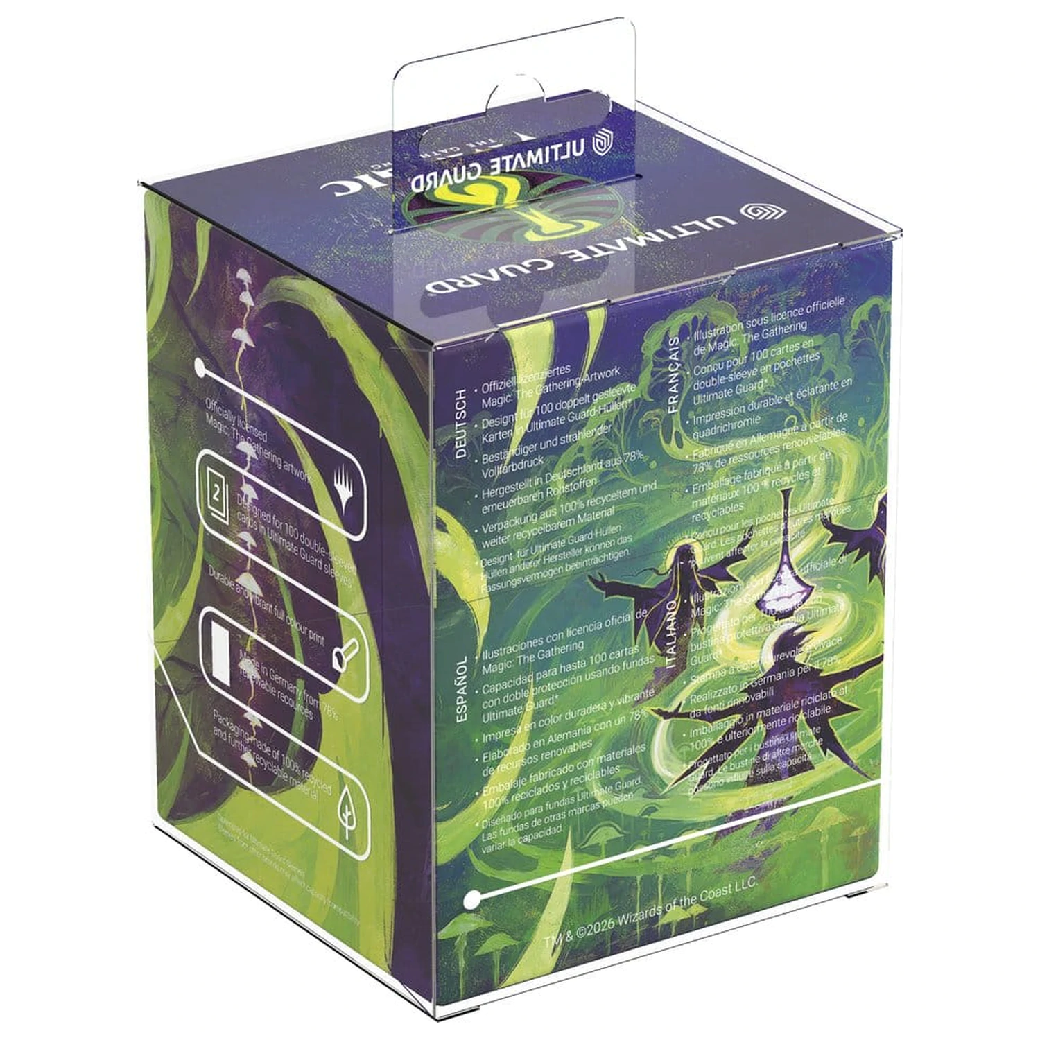 Ultimate Guard RTE Boulder 100+ Magic: The Gathering "Secrets of Strixhaven" - Witherbloom termékfotó