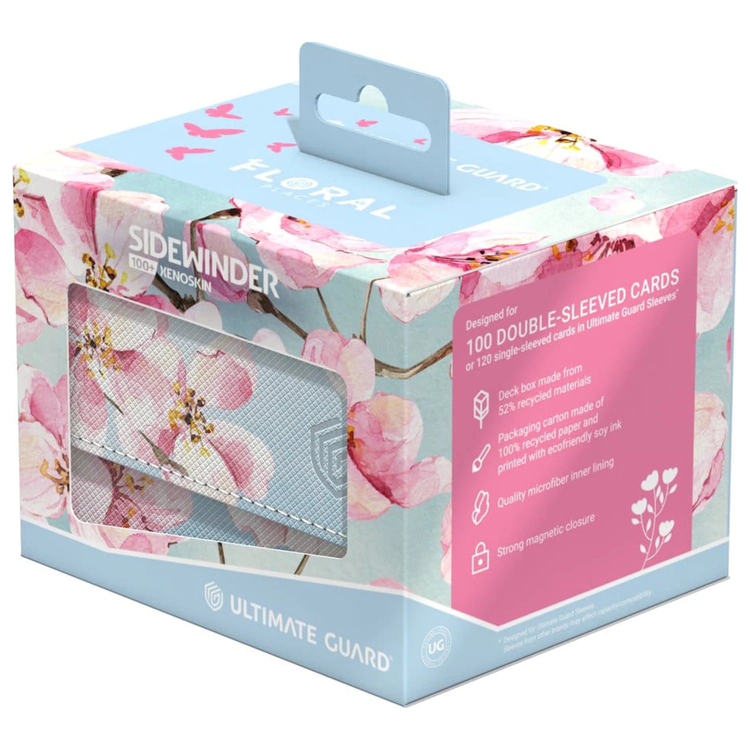 Ultimate Guard Sidewinder 100+ Xenoskin "Floral Places" - Cherry Blossom termékfotó