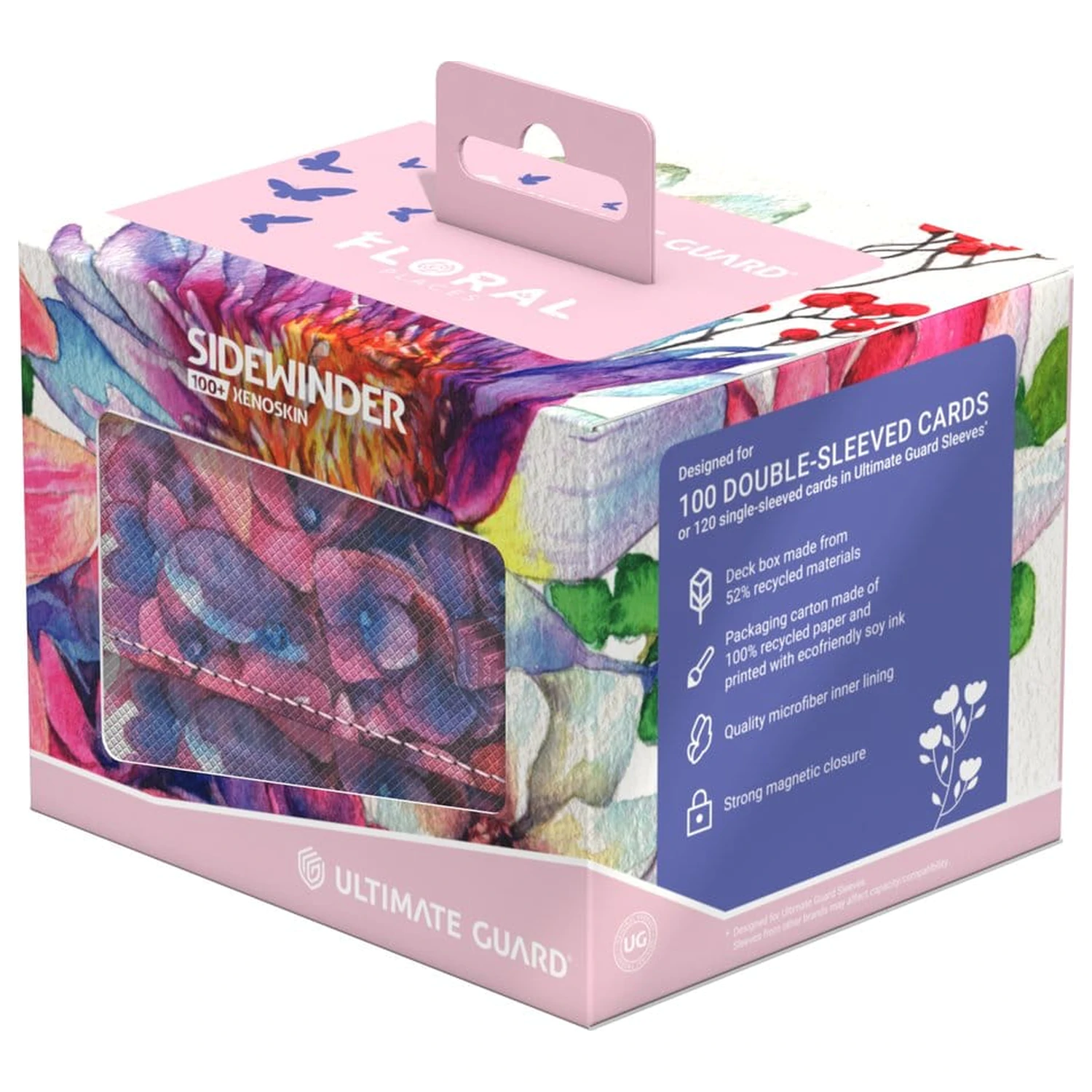 Ultimate Guard Sidewinder 100+ Xenoskin "Floral Places" - Lotus Bloom termékfotó