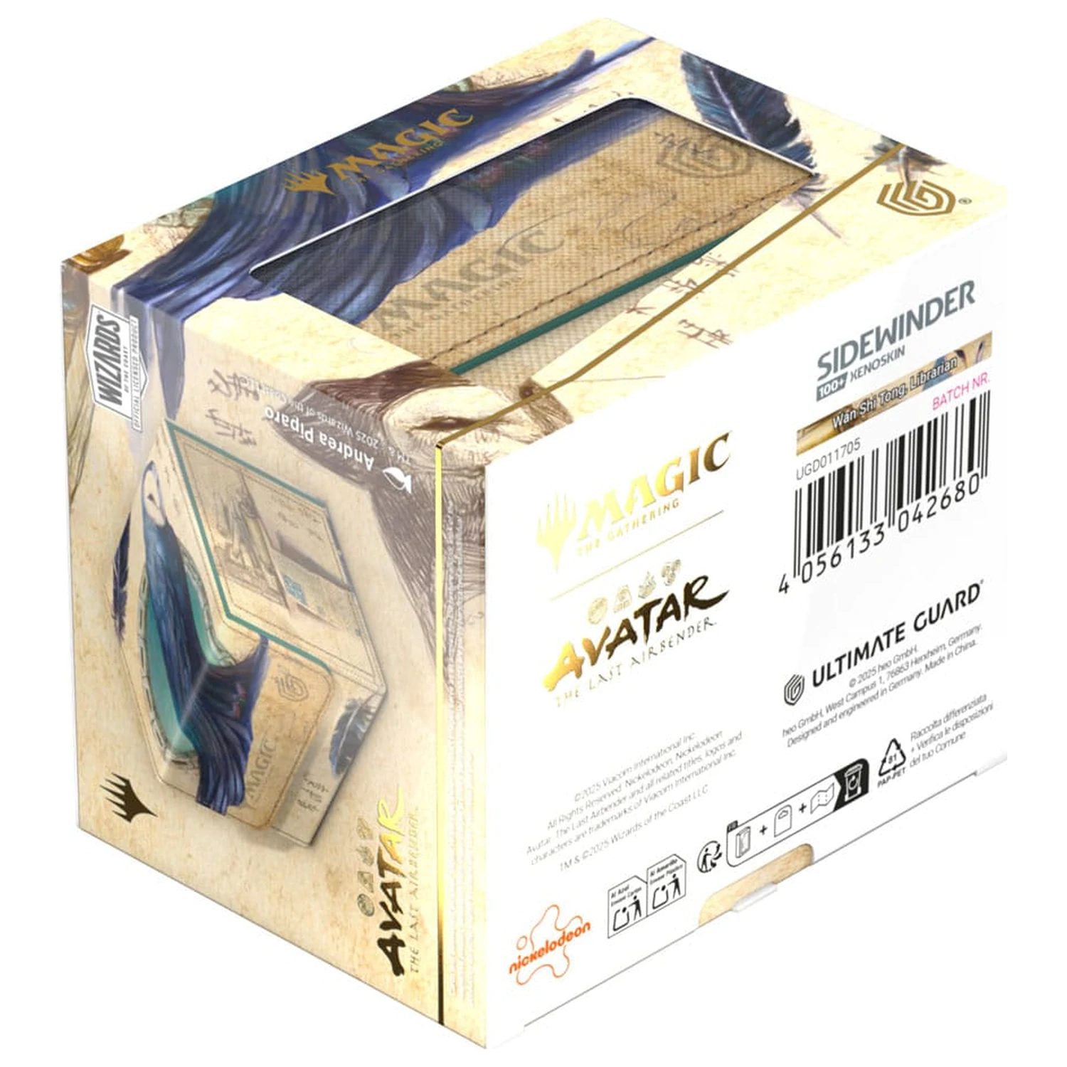 Ultimate Guard Sidewinder 100+ Xenoskin Magic: The Gathering | Avatar: The Last Airbender - Wan Shi Tong, Könyvtáros termékfotó