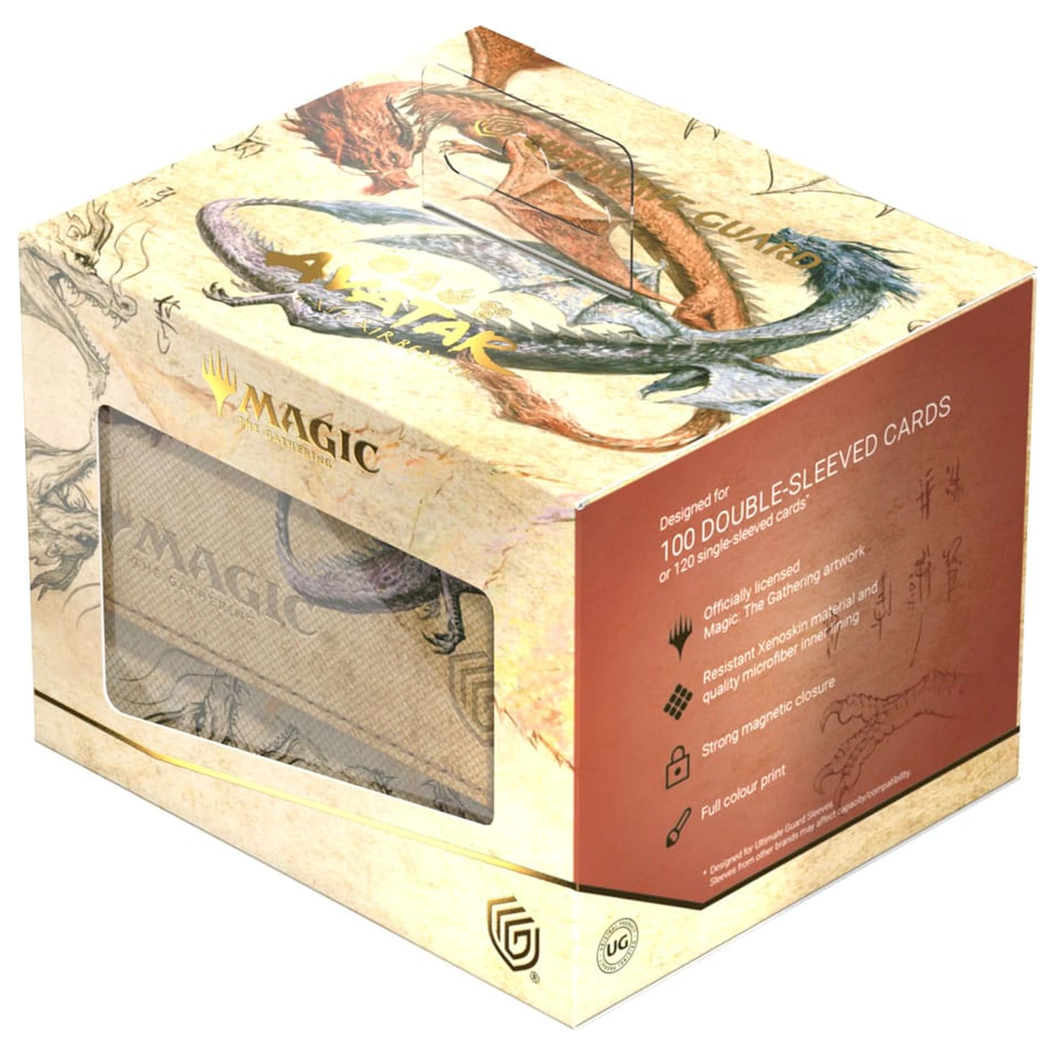 Ultimate Guard Sidewinder 100+ Xenoskin Magic: The Gathering | Avatar: The Last Airbender - Ran és Shaw paklitartó termékfotó