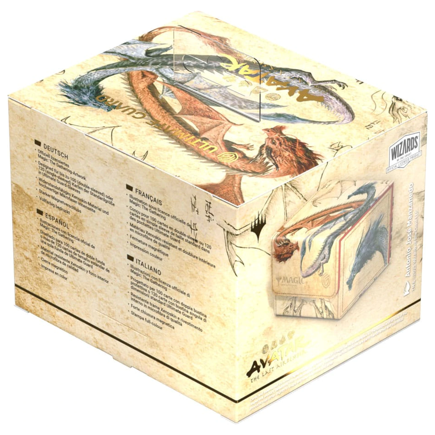 Ultimate Guard Sidewinder 100+ Xenoskin Magic: The Gathering | Avatar: The Last Airbender - Ran és Shaw paklitartó termékfotó