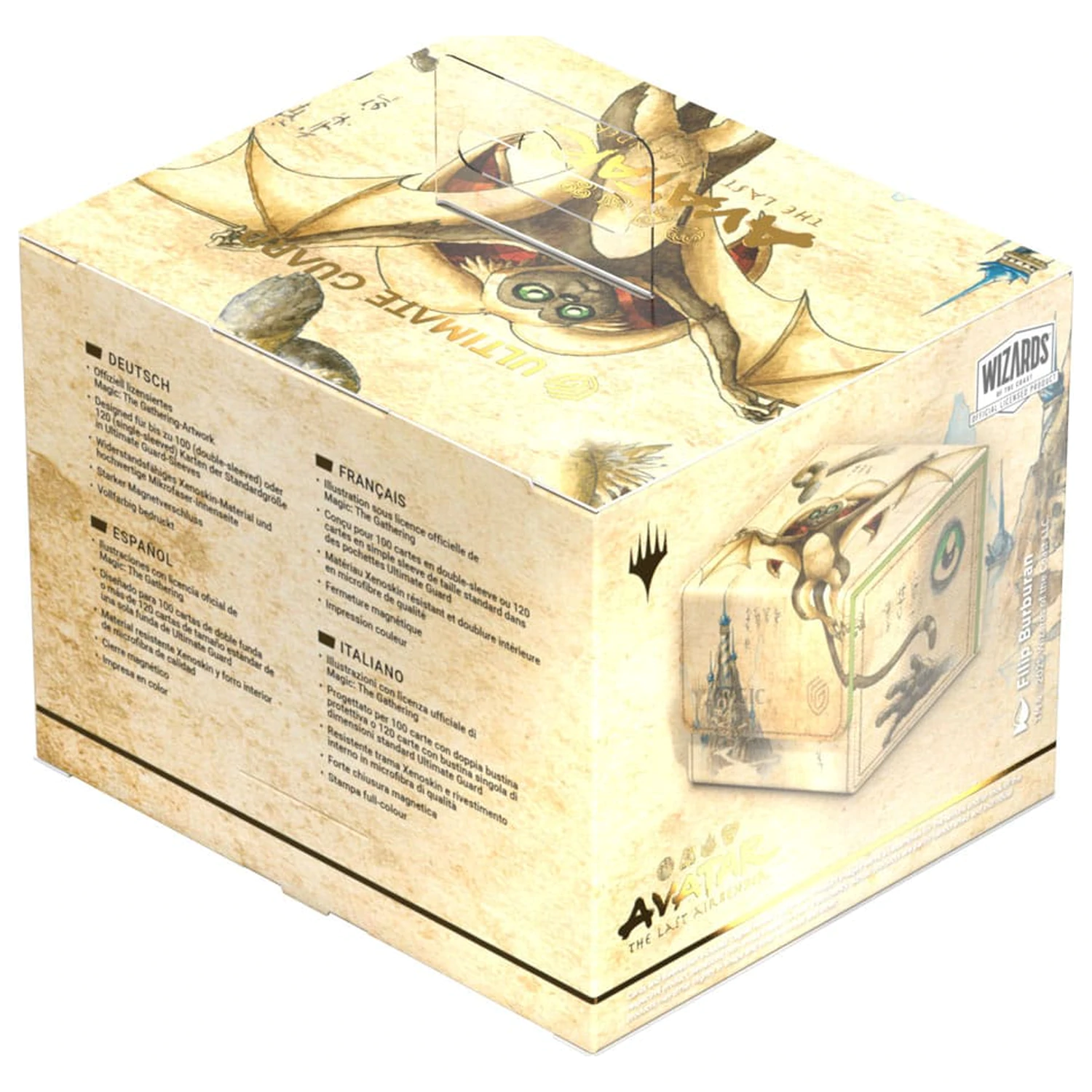 Ultimate Guard Sidewinder 100+ Xenoskin Magic: The Gathering | Avatar: The Last Airbender - Momo, Friendly Flier termékfotó