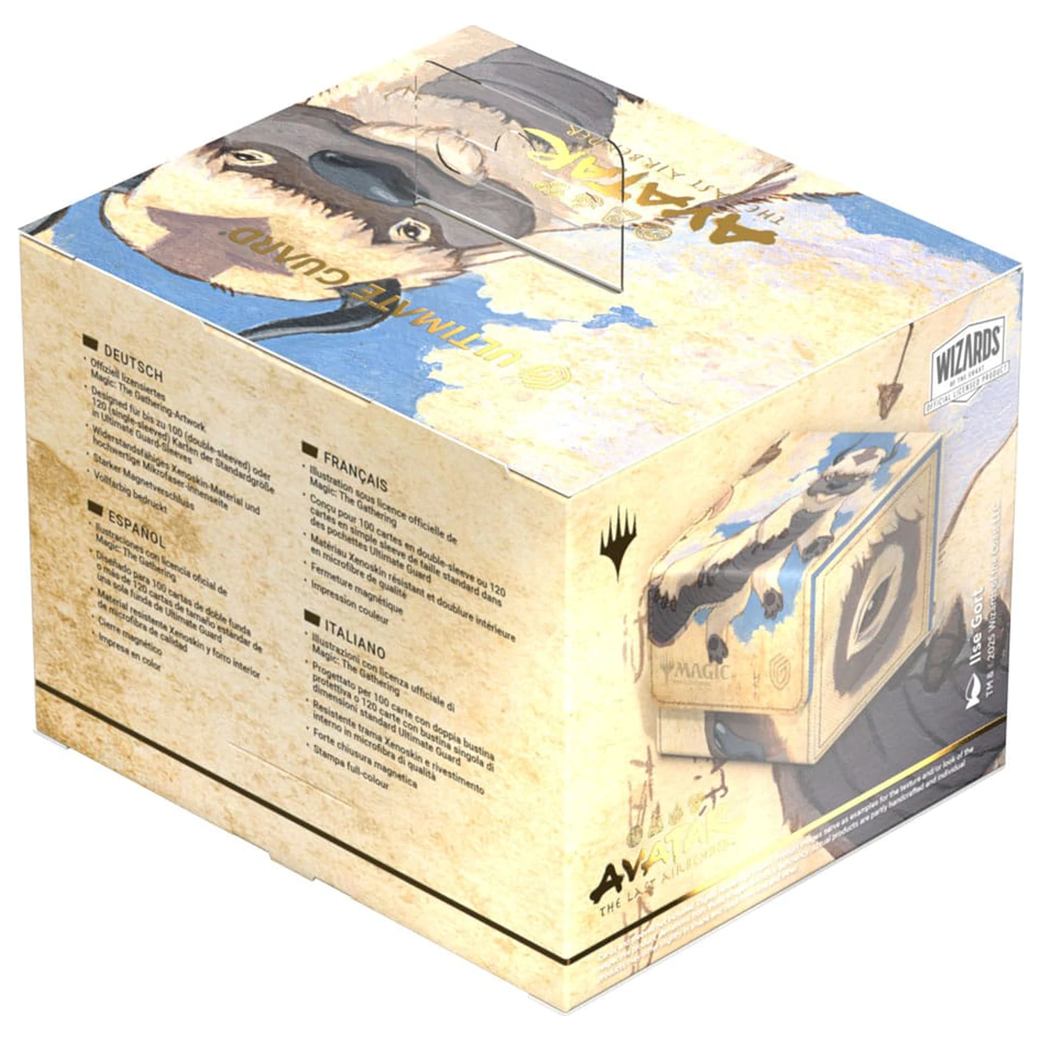 Ultimate Guard Sidewinder 100+ Xenoskin Magic: The Gathering | Avatar: Az utolsó légidomár - Black Mana termékfotó