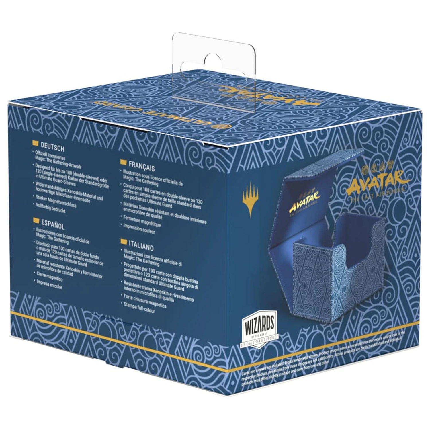 Ultimate Guard Sidewinder 100+ Xenoskin Magic: The Gathering | Avatar: The Last Airbender - Blue Mana termékfotó