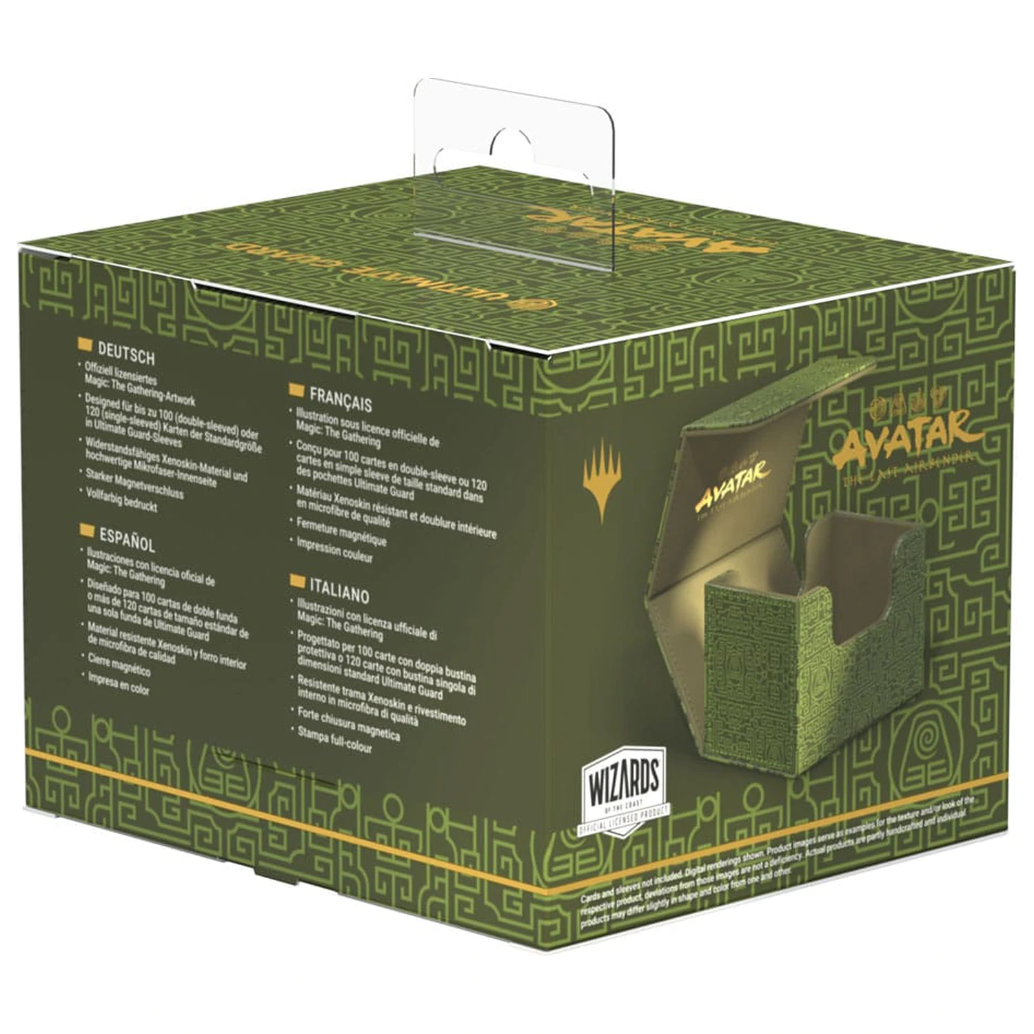 Ultimate Guard Sidewinder 100+ Xenoskin Magic: The Gathering | Avatar: The Last Airbender - Green Mana termékfotó