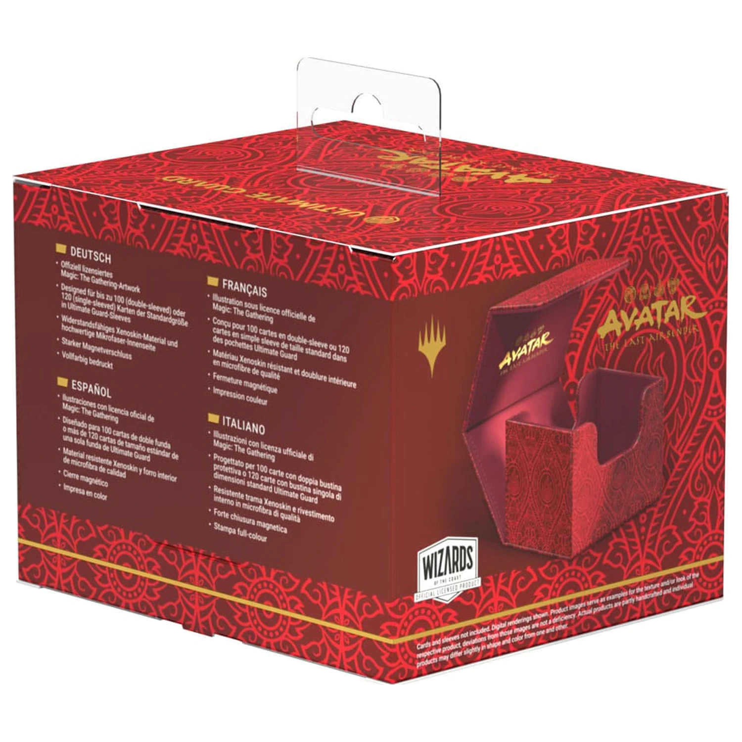 Ultimate Guard Sidewinder 100+ Xenoskin Magic: The Gathering | Avatar: Az utolsó légidomár - Red Mana termékfotó