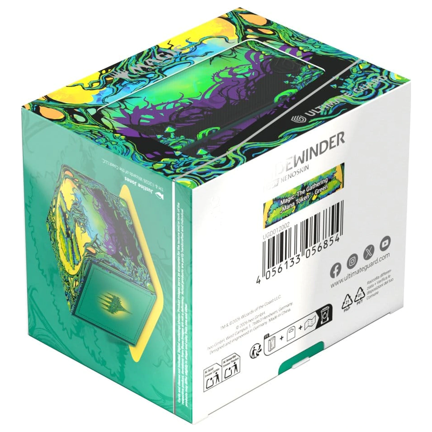 Ultimate Guard Sidewinder 100+ Xenoskin Magic: The Gathering "Mana Token" - Forest termékfotó