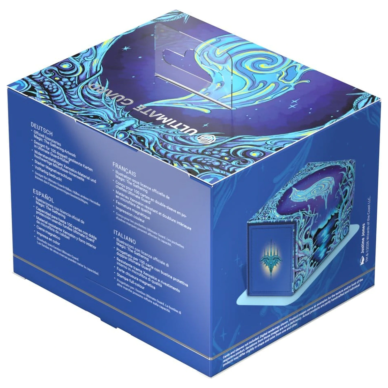 Ultimate Guard Sidewinder 100+ Xenoskin Magic: The Gathering "Mana Token" - Island termékfotó