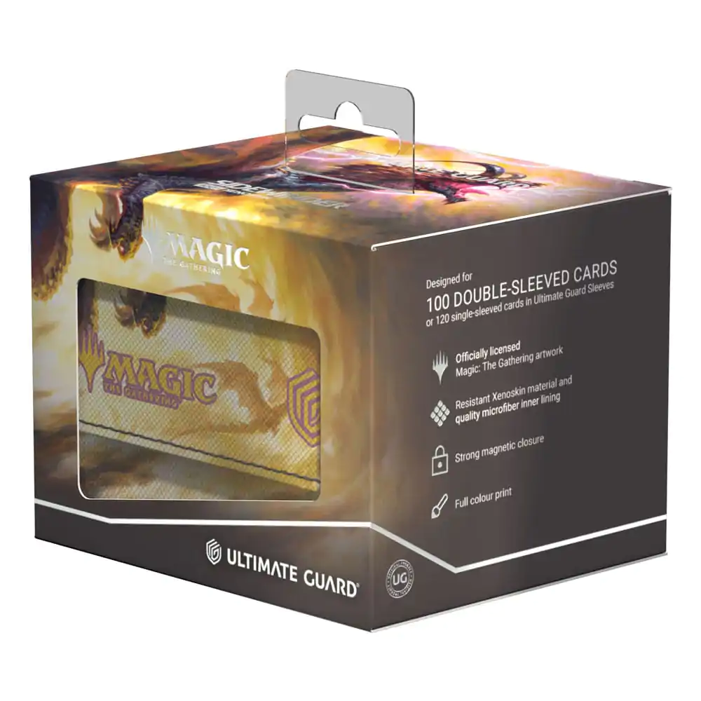 Ultimate Guard Sidewinder 100+ Xenoskin Magic: The Gathering "Tarkir: Dragonstorm" Ghostfire - Stormscale Scion paklitartó termékfotó