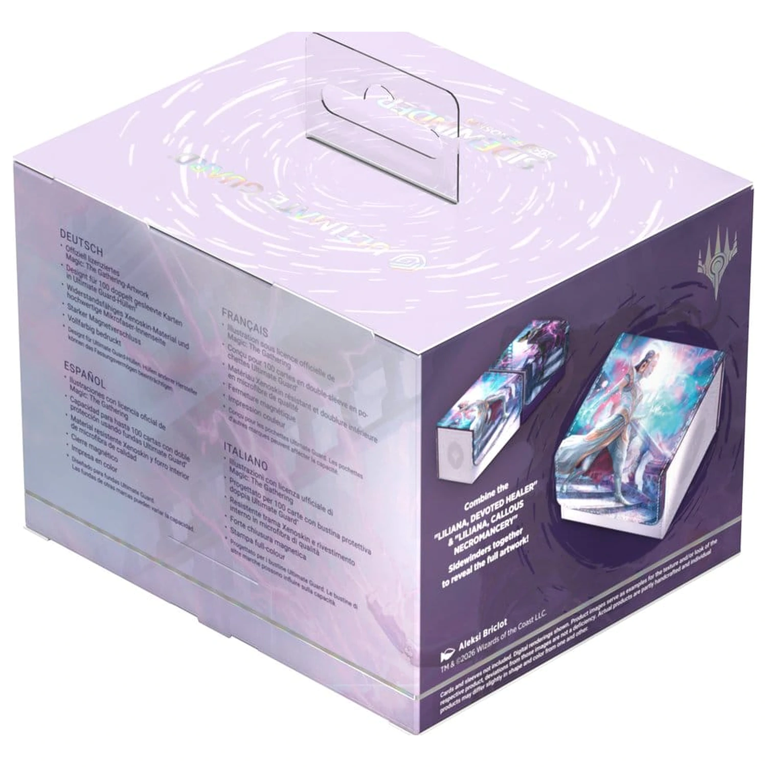 Ultimate Guard Sidewinder 100+ Xenoskin Magic: The Gathering "Reality Fracture" - Liliana, Devoted Healer termékfotó