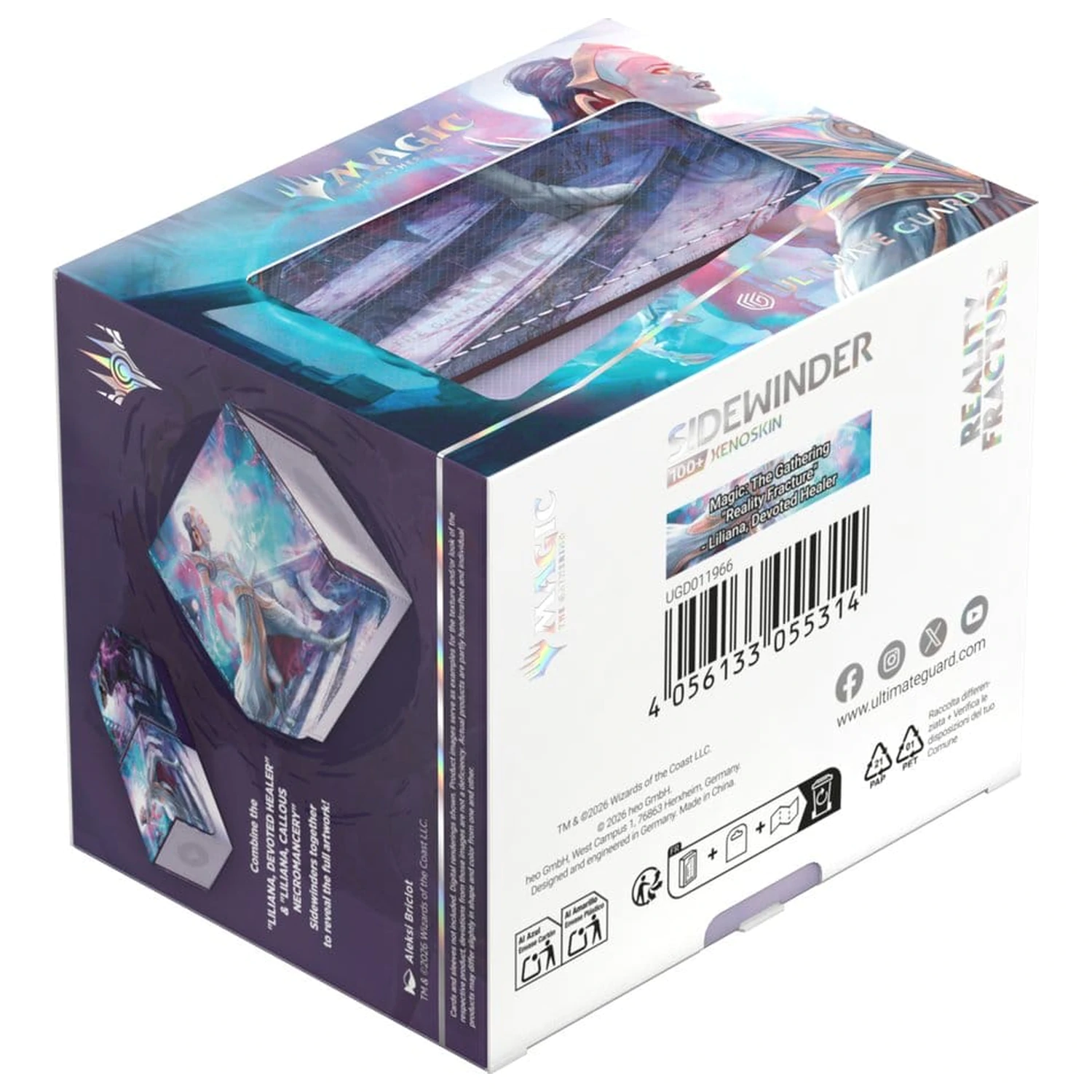 Ultimate Guard Sidewinder 100+ Xenoskin Magic: The Gathering "Reality Fracture" - Liliana, Devoted Healer termékfotó