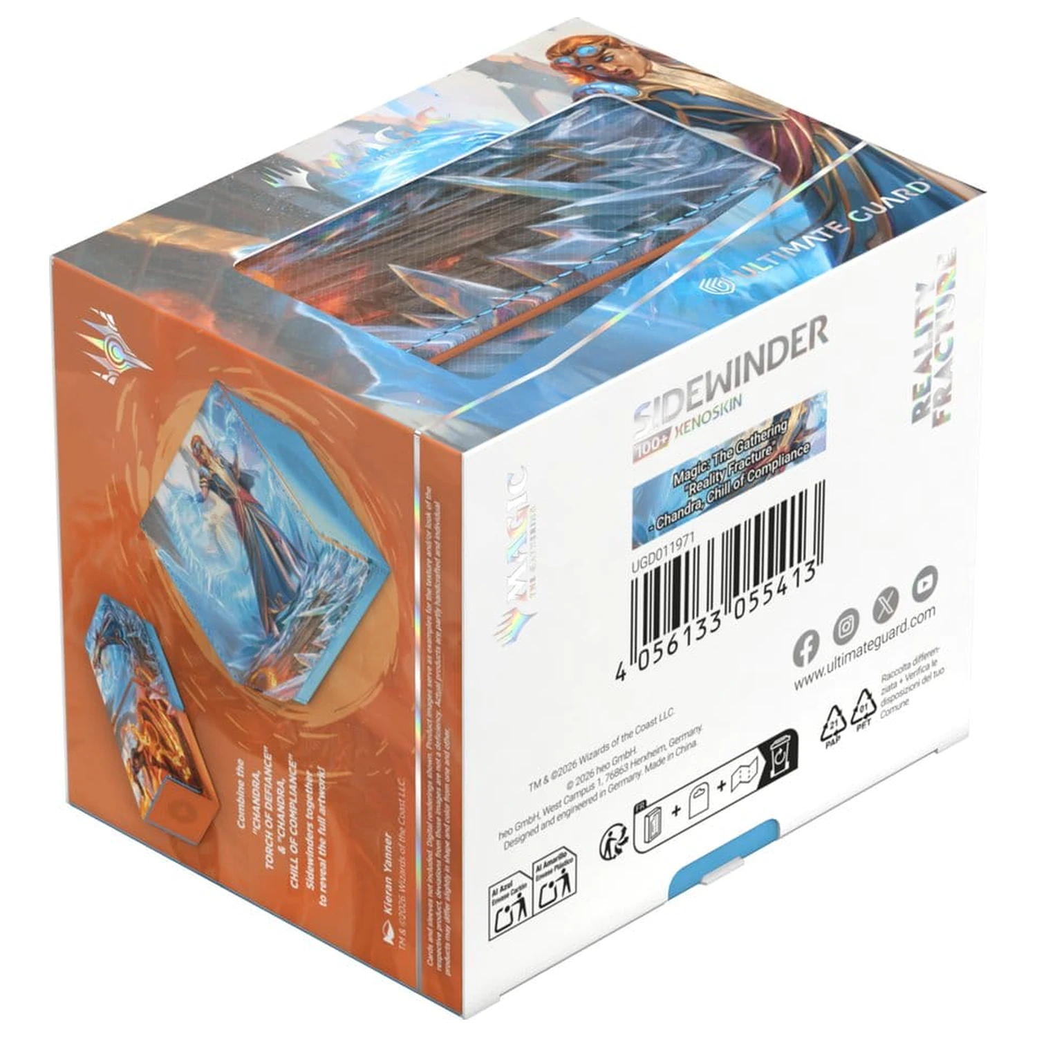 Ultimate Guard Sidewinder 100+ Xenoskin Magic: The Gathering "Reality Fracture" - Chandra, Chill of Compliance termékfotó