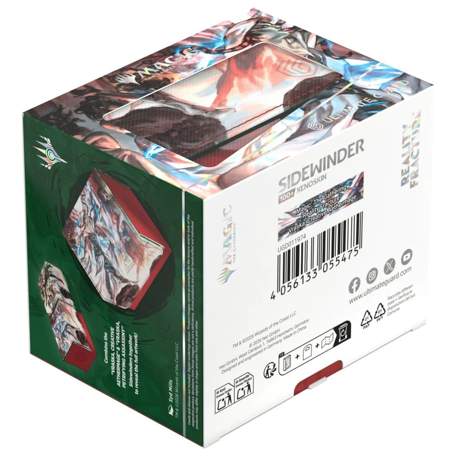 Ultimate Guard Sidewinder 100+ Xenoskin Magic: The Gathering "Reality Fracture" - Vraska, Creative Aethermage termékfotó