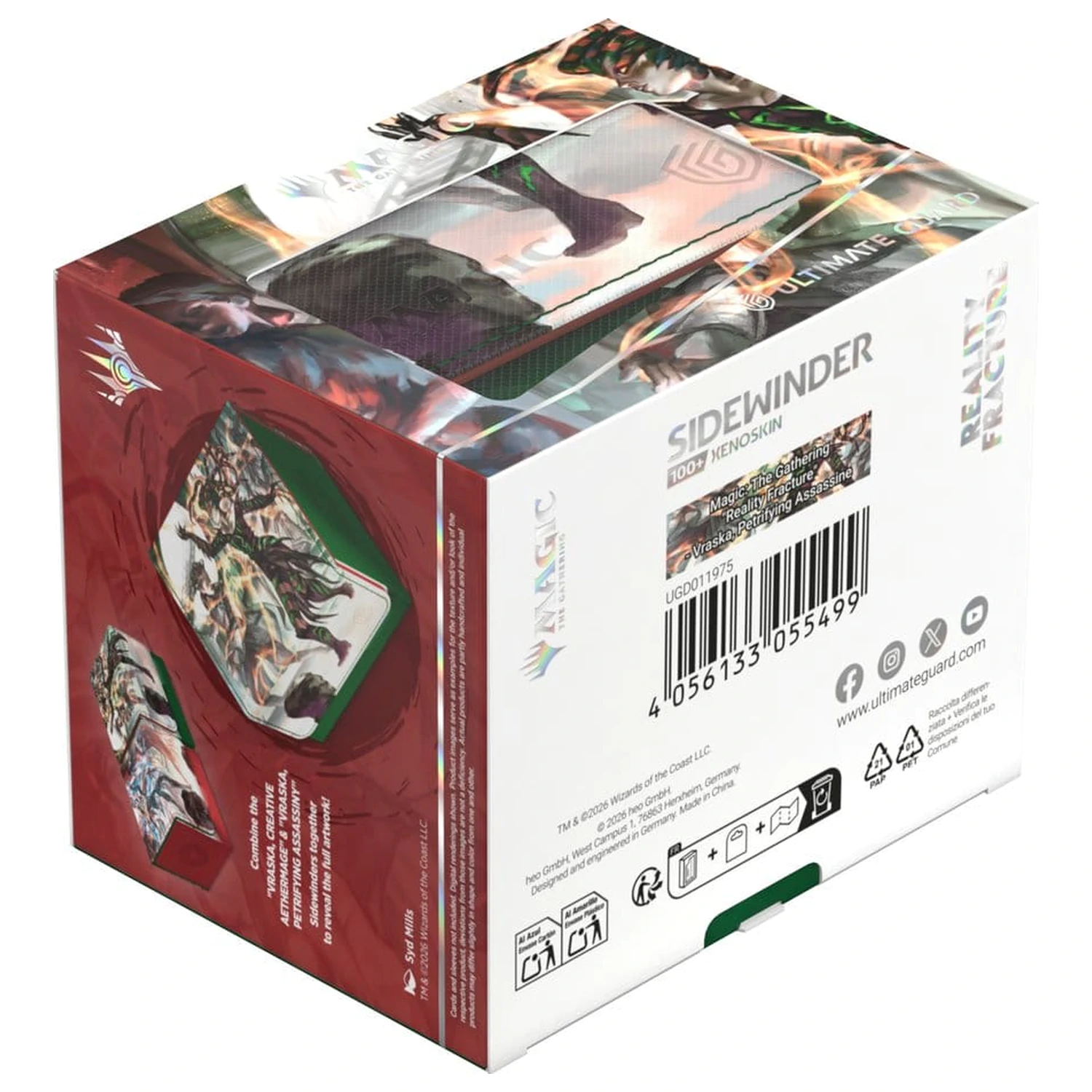 Ultimate Guard Sidewinder 100+ Xenoskin Magic: The Gathering "Reality Fracture" - Vraska, Petrifying Assassin termékfotó