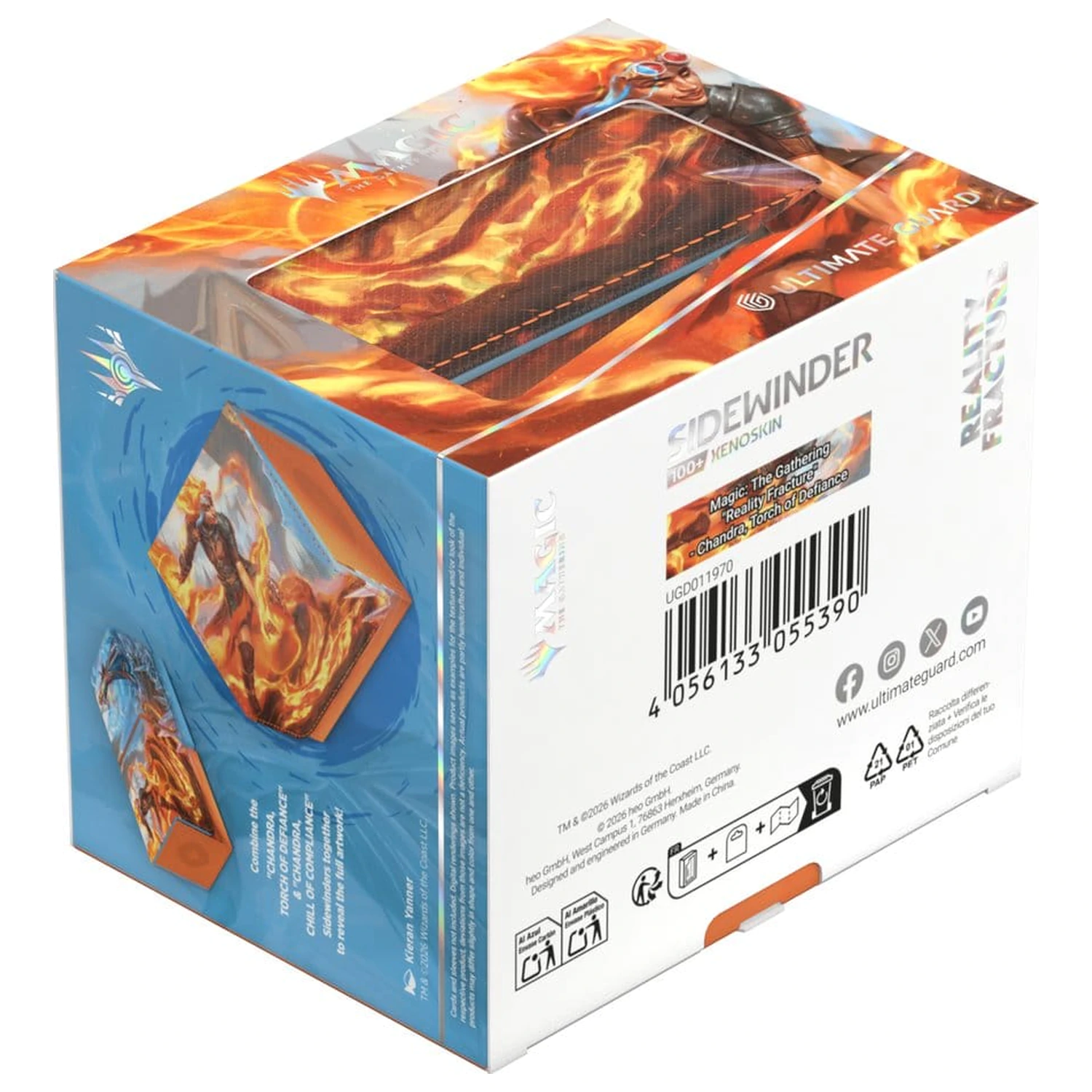 Ultimate Guard Sidewinder 100+ Xenoskin Magic: The Gathering "Reality Fracture" - Chandra, Torch of Defiance termékfotó