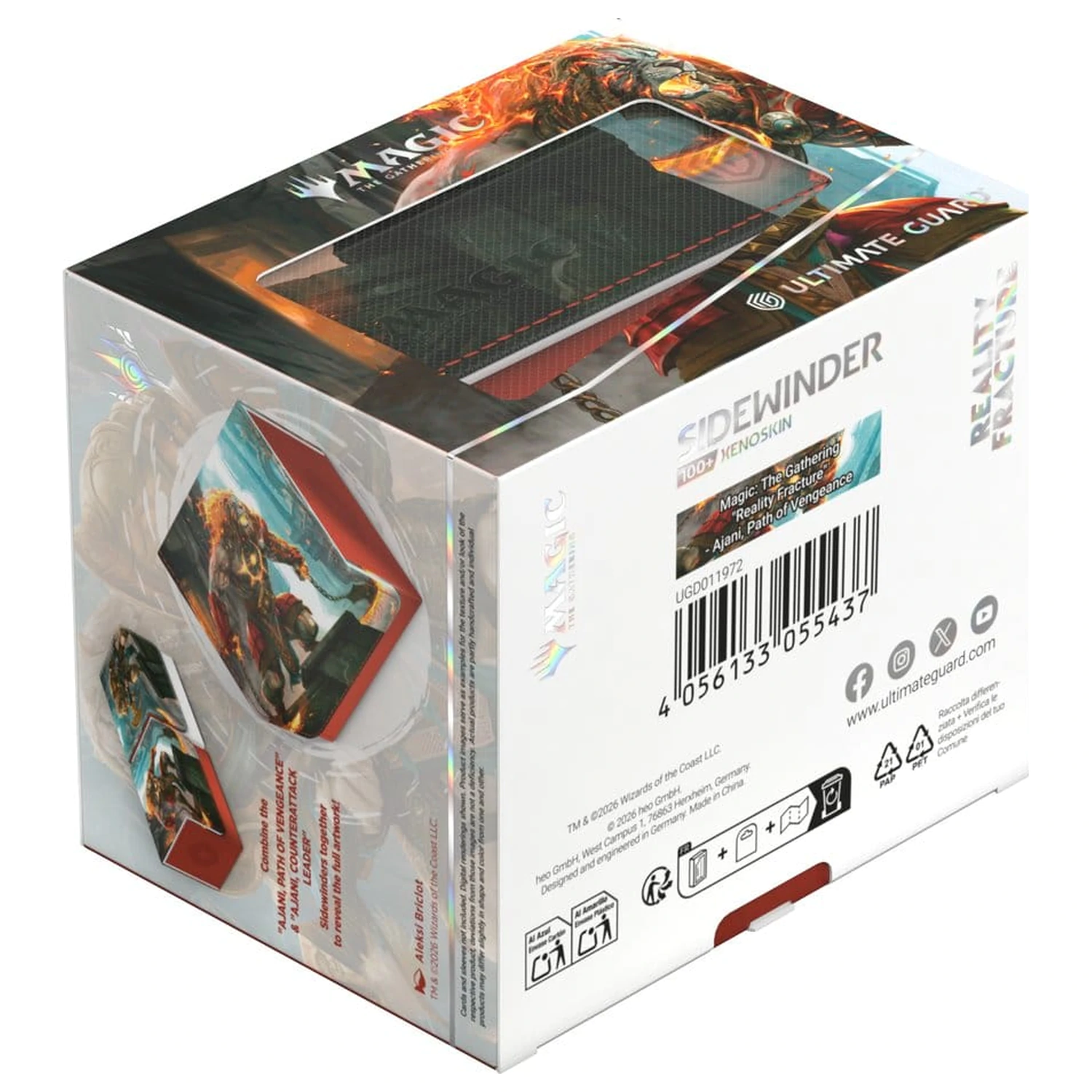 Ultimate Guard Sidewinder 100+ Xenoskin Magic: The Gathering "Reality Fracture" - Ajani, Path of Vengeance termékfotó