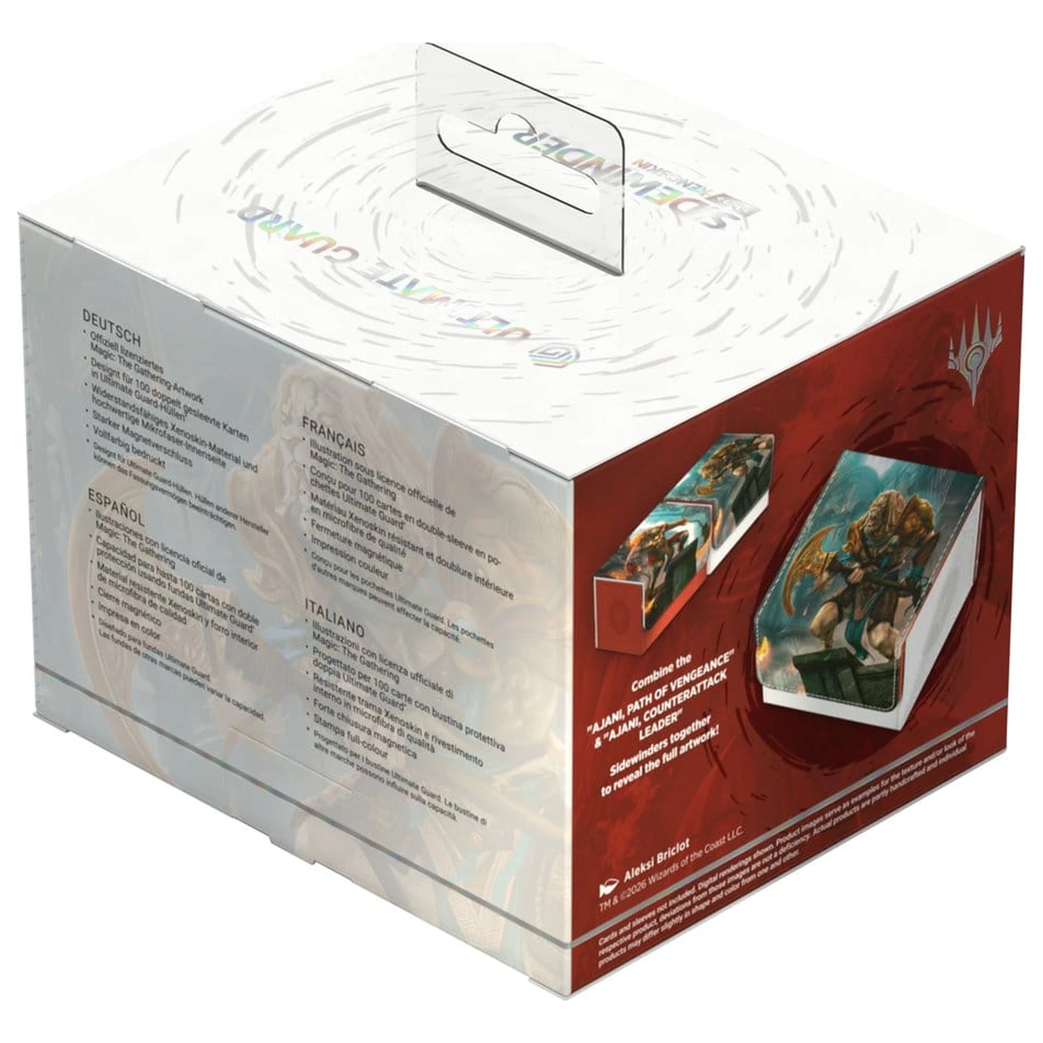 Ultimate Guard Sidewinder 100+ Xenoskin Magic: The Gathering "Reality Fracture" - Ajani, Counterattack Leader termékfotó