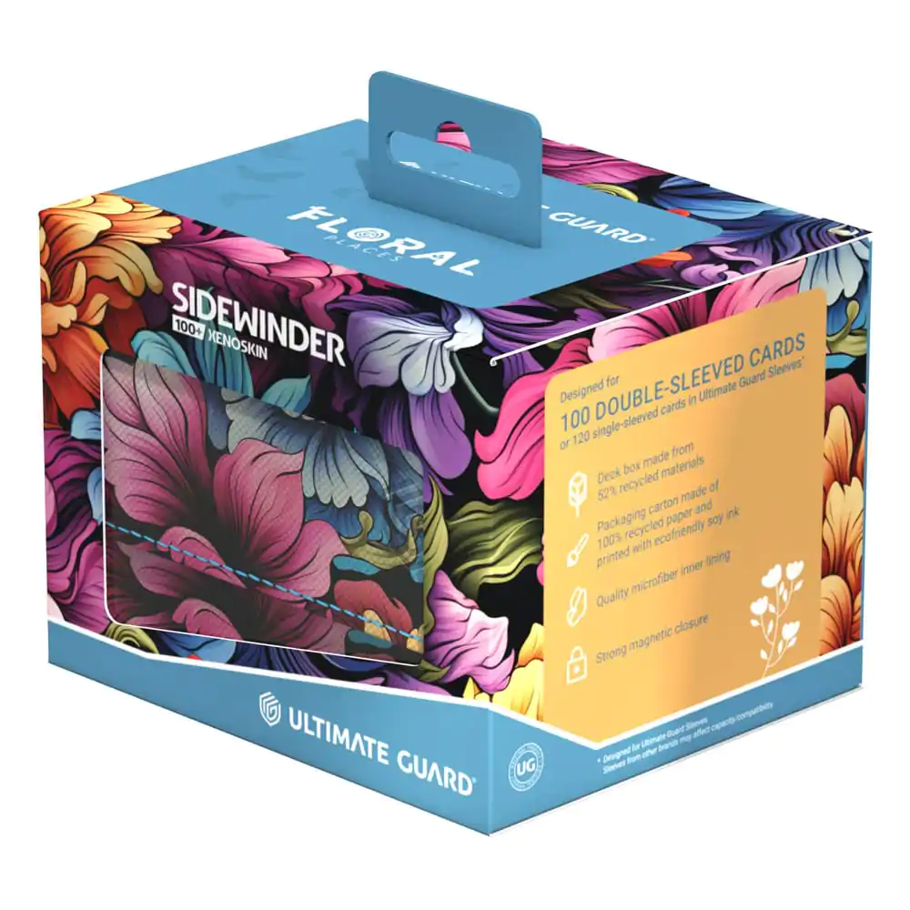 Ultimate Guard Sidewinder 100+ Xenoskin &quot;Floral Places&quot; - Springbloom Meadow termékfotó