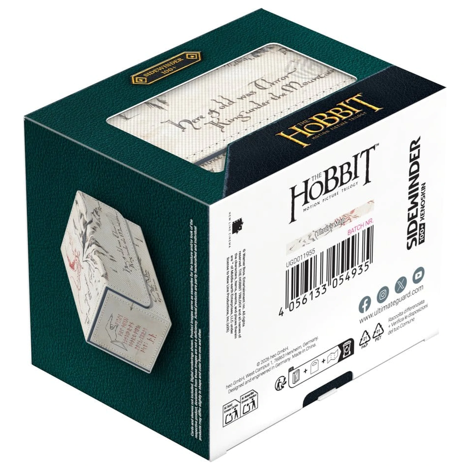 Ultimate Guard Sidewinder 100 Xenoskin The Hobbit™ - Thrór's Map termékfotó