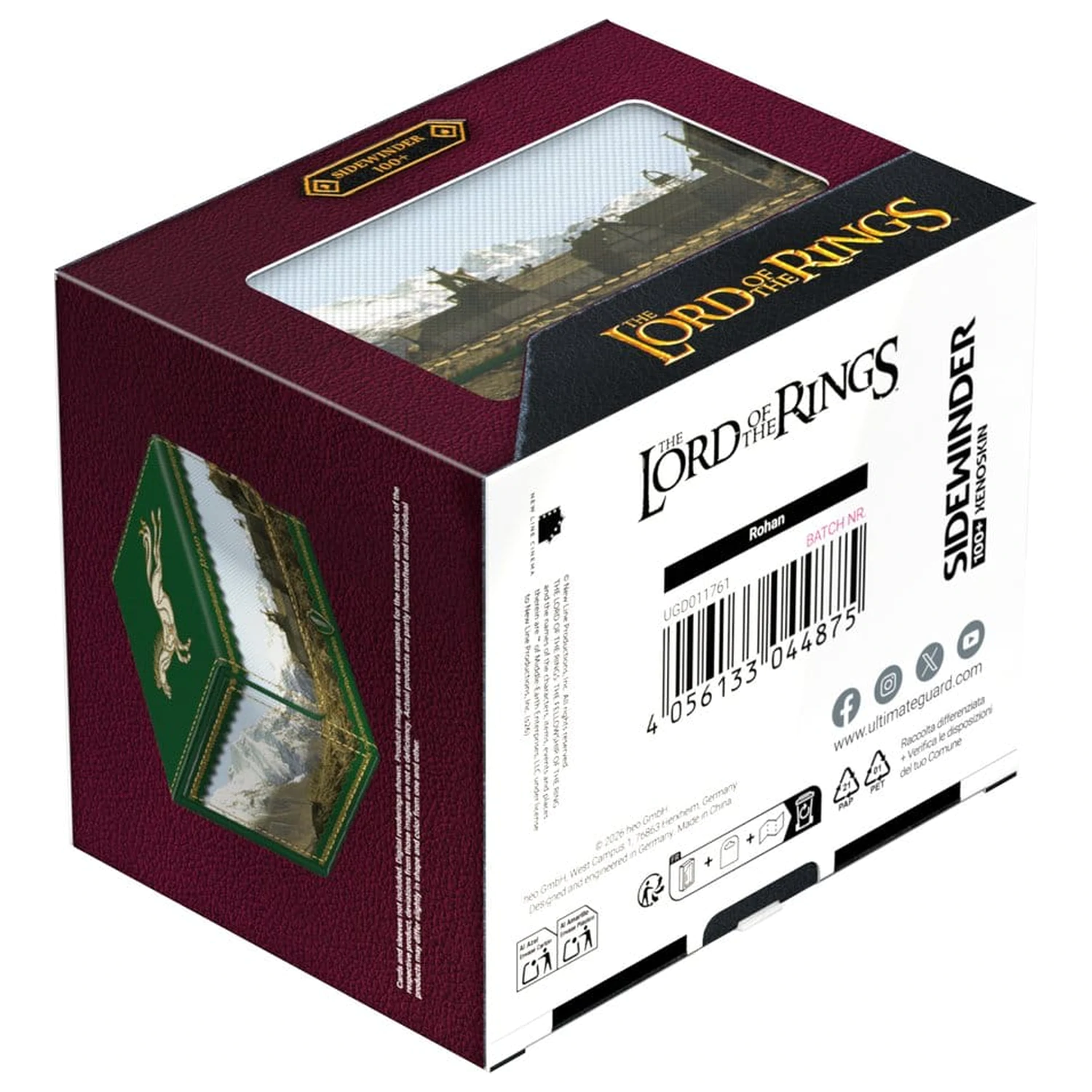 Ultimate Guard Sidewinder 100+ Xenoskin The Lord of the Rings™ "Places of Middle-earth" - Rohan termékfotó