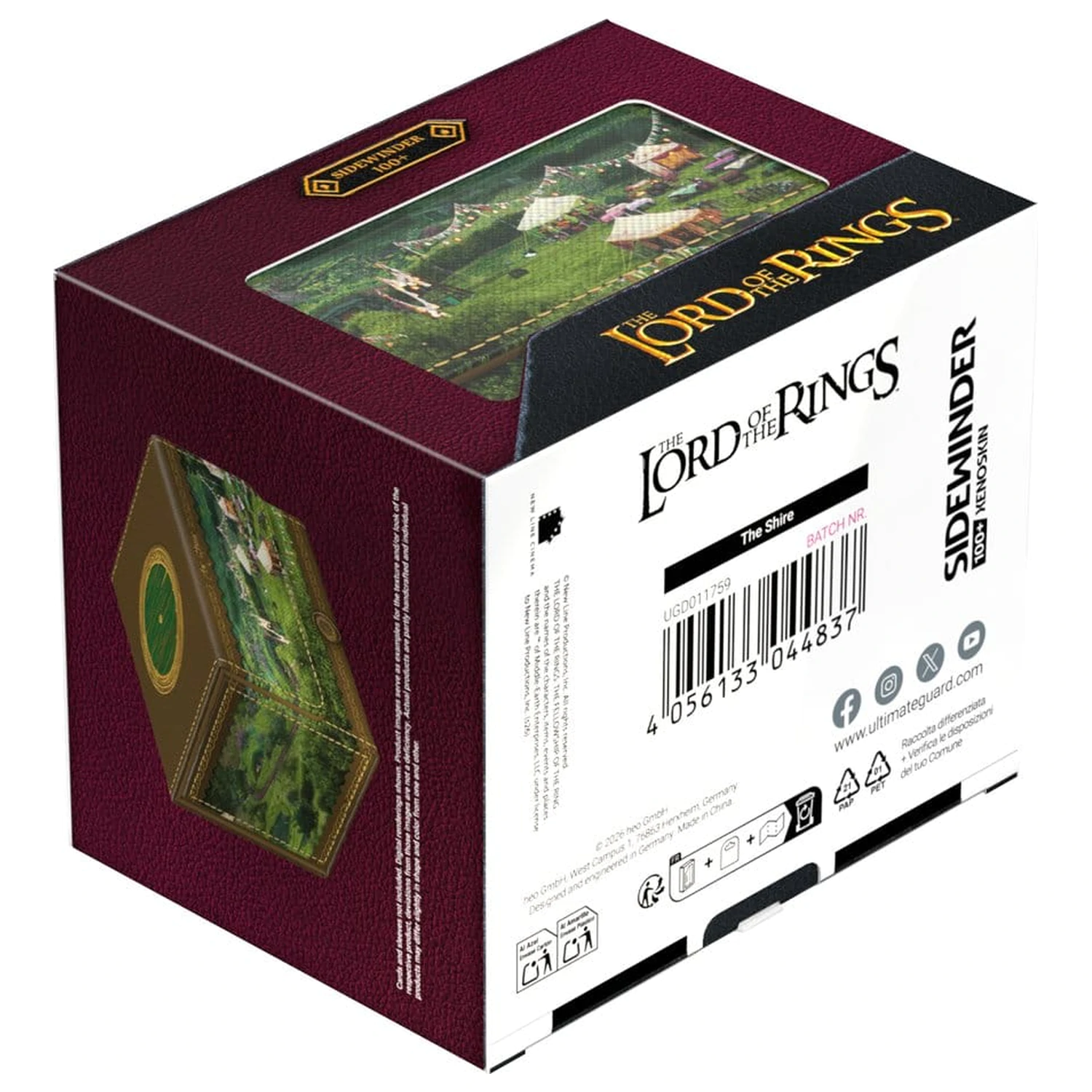 Ultimate Guard Sidewinder 100+ Xenoskin The Lord of the Rings™ "Places of Middle-earth" - The Shire termékfotó