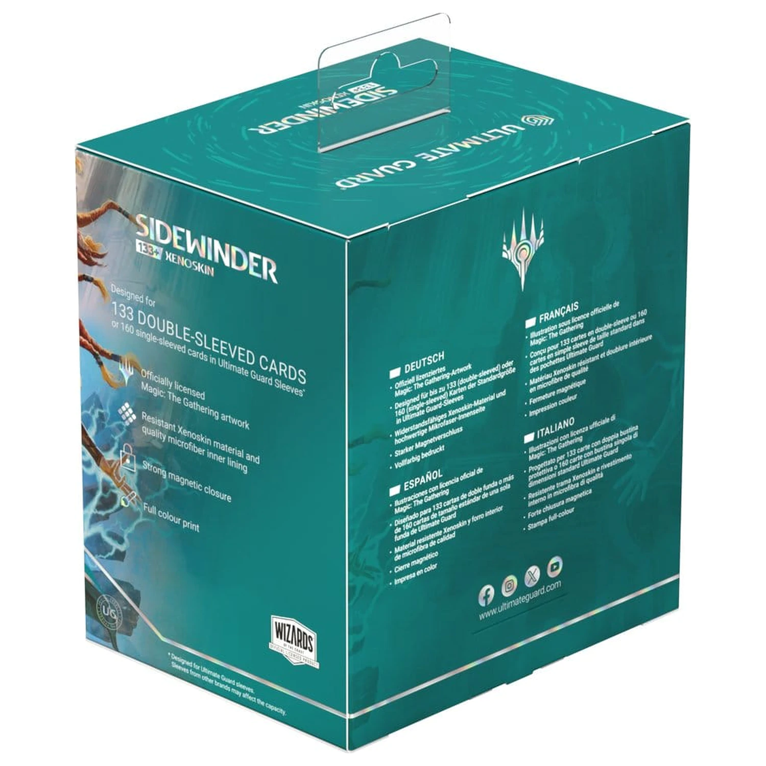Ultimate Guard Sidewinder 133+ Xenoskin Magic: The Gathering "Reality Fracture" - Tam Beleren, Conflicted termékfotó