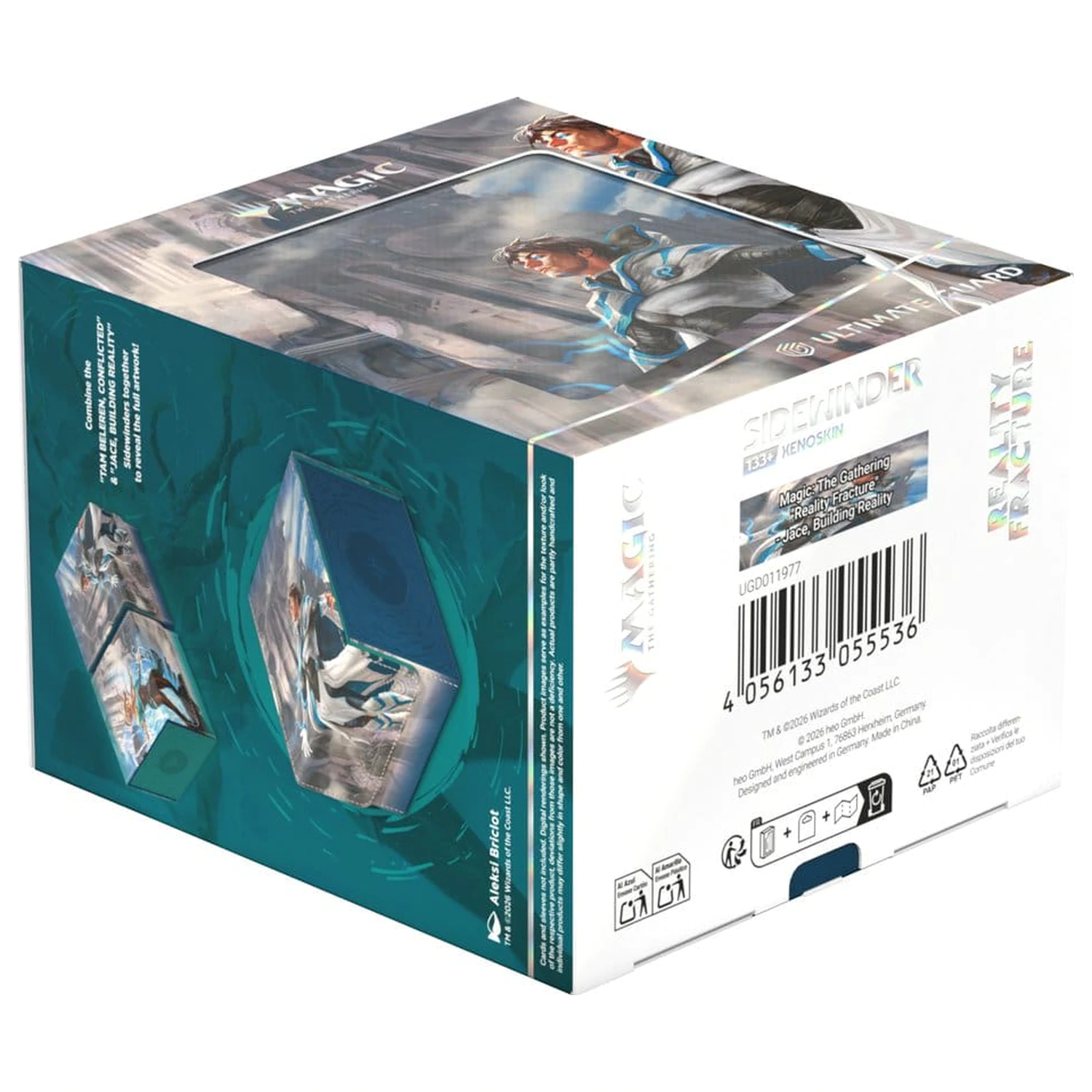 Ultimate Guard Sidewinder 133+ Xenoskin Magic: The Gathering "Reality Fracture" - Jace, Building Reality termékfotó