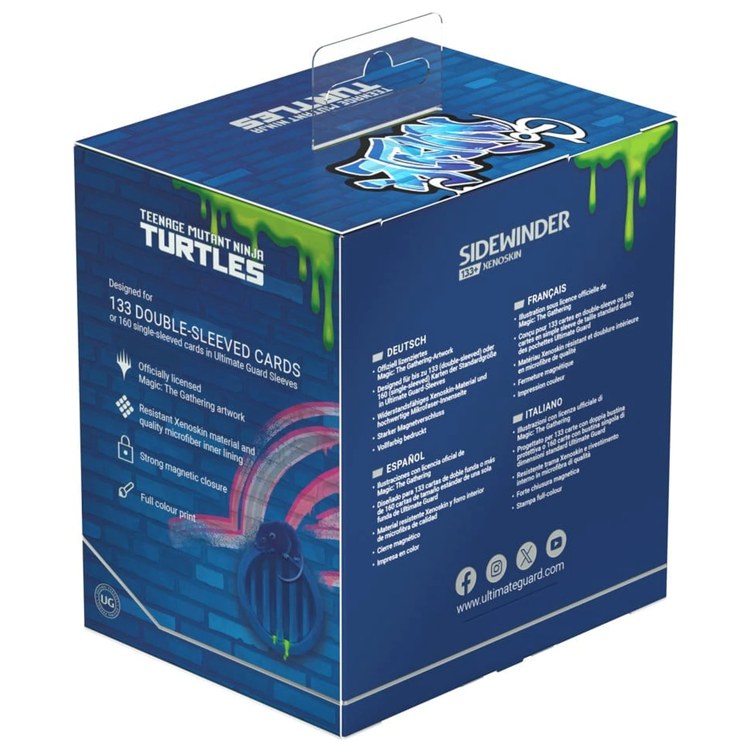 Ultimate Guard Sidewinder 133+ Xenoskin Magic: The Gathering | Teenage Mutant Ninja Turtles - Sewer Walls termékfotó