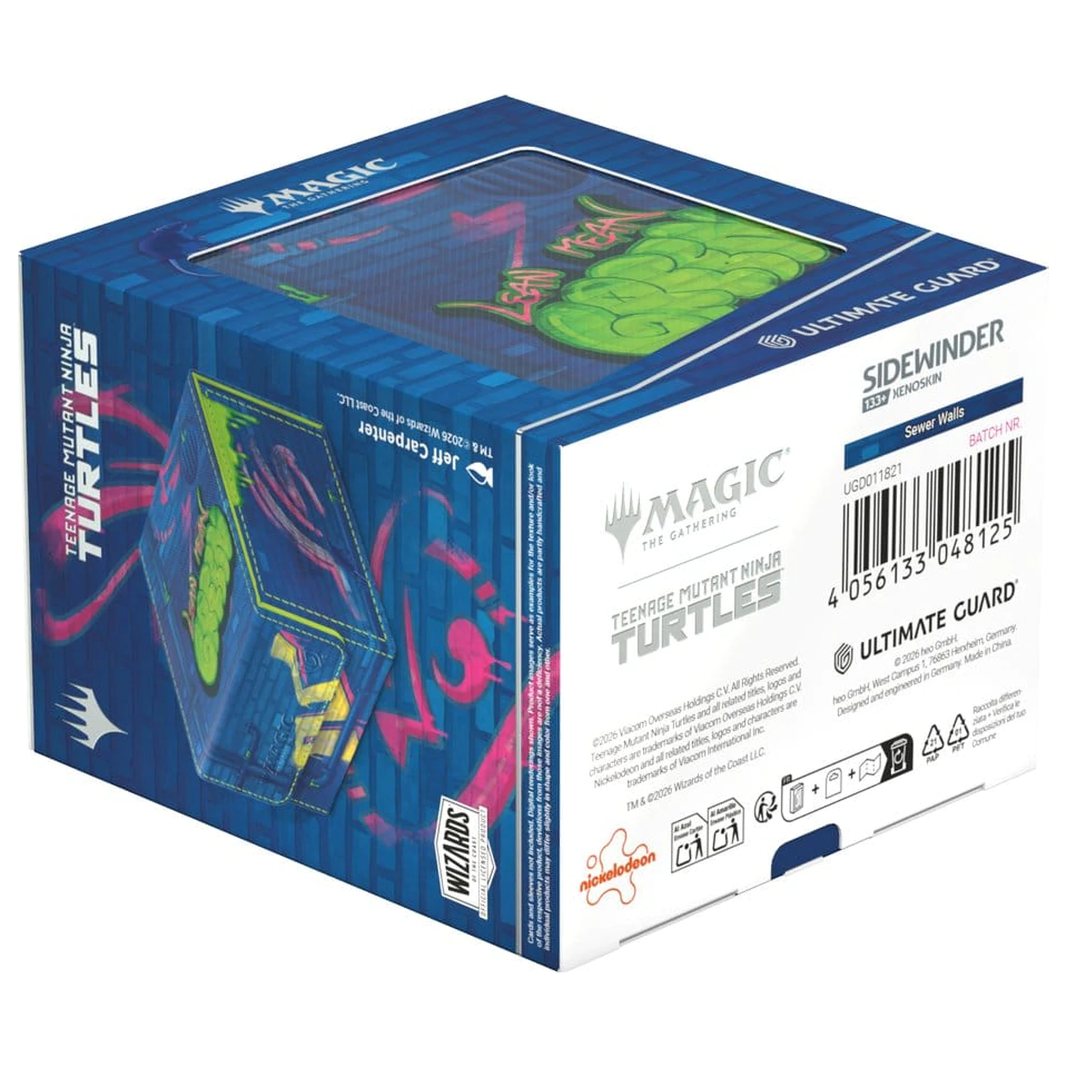 Ultimate Guard Sidewinder 133+ Xenoskin Magic: The Gathering | Teenage Mutant Ninja Turtles - Sewer Walls termékfotó