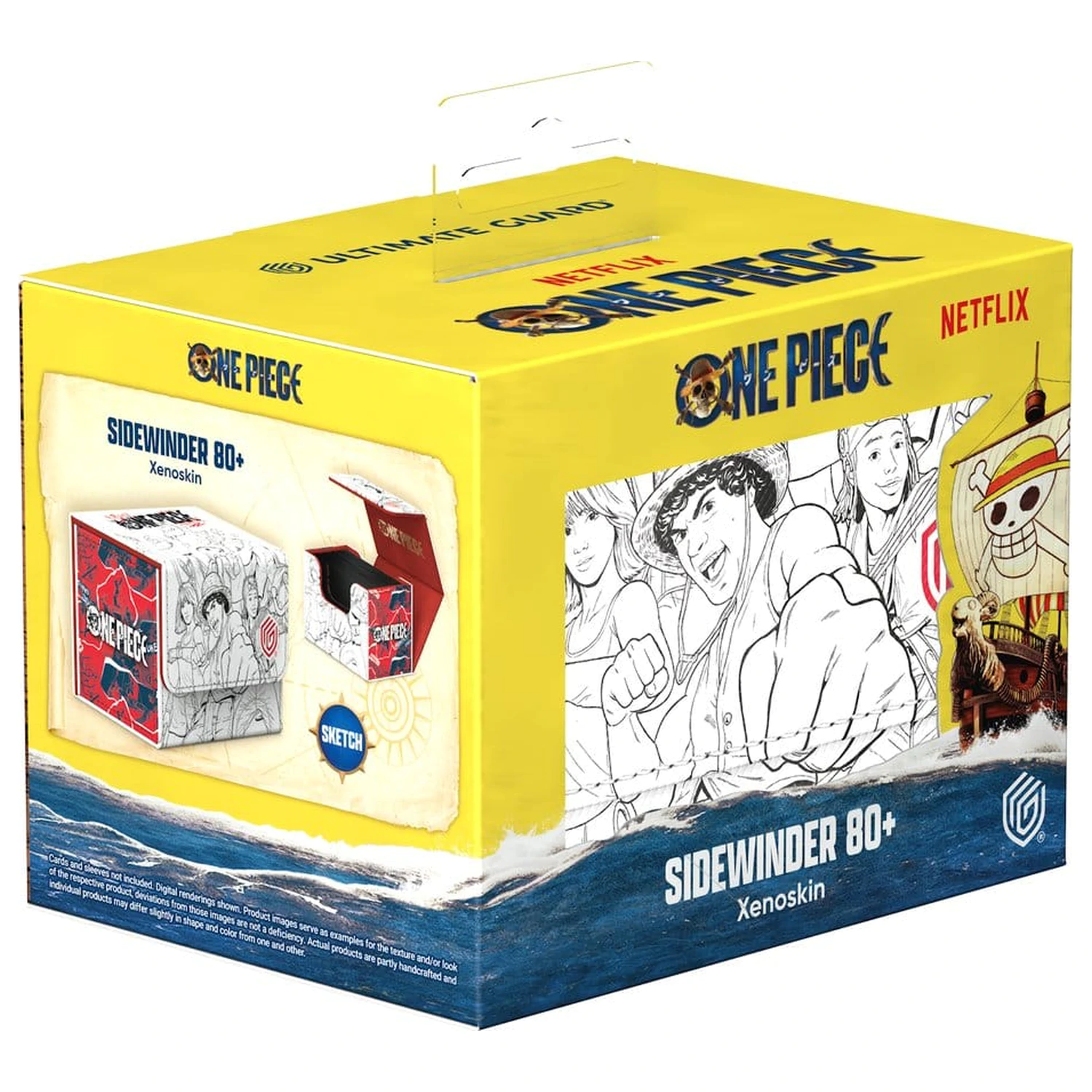 Ultimate Guard Sidewinder 80+ Xenoskin One Piece - Sketch termékfotó