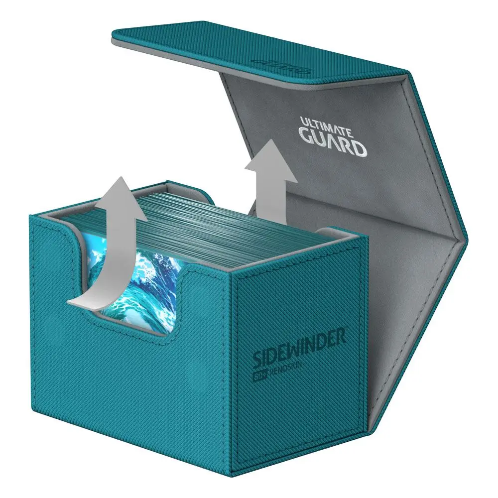 Ultimate Guard Sidewinder 80+ XenoSkin Petrol Blue termékfotó