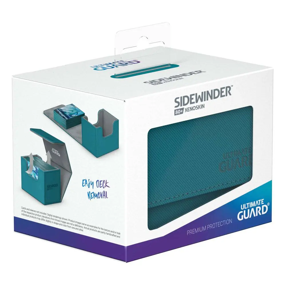 Ultimate Guard Sidewinder 80+ XenoSkin Petrol Blue termékfotó