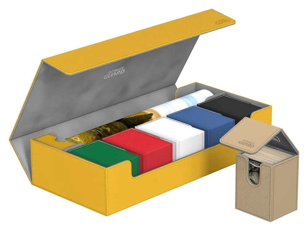 Ultimate Guard Superhive 550+ Standard Size XenoSkin Amber termékfotó