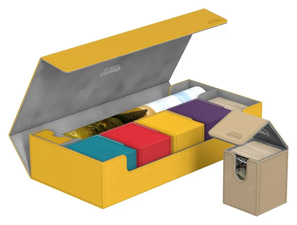 Ultimate Guard Superhive 550+ Standard Size XenoSkin Amber termékfotó