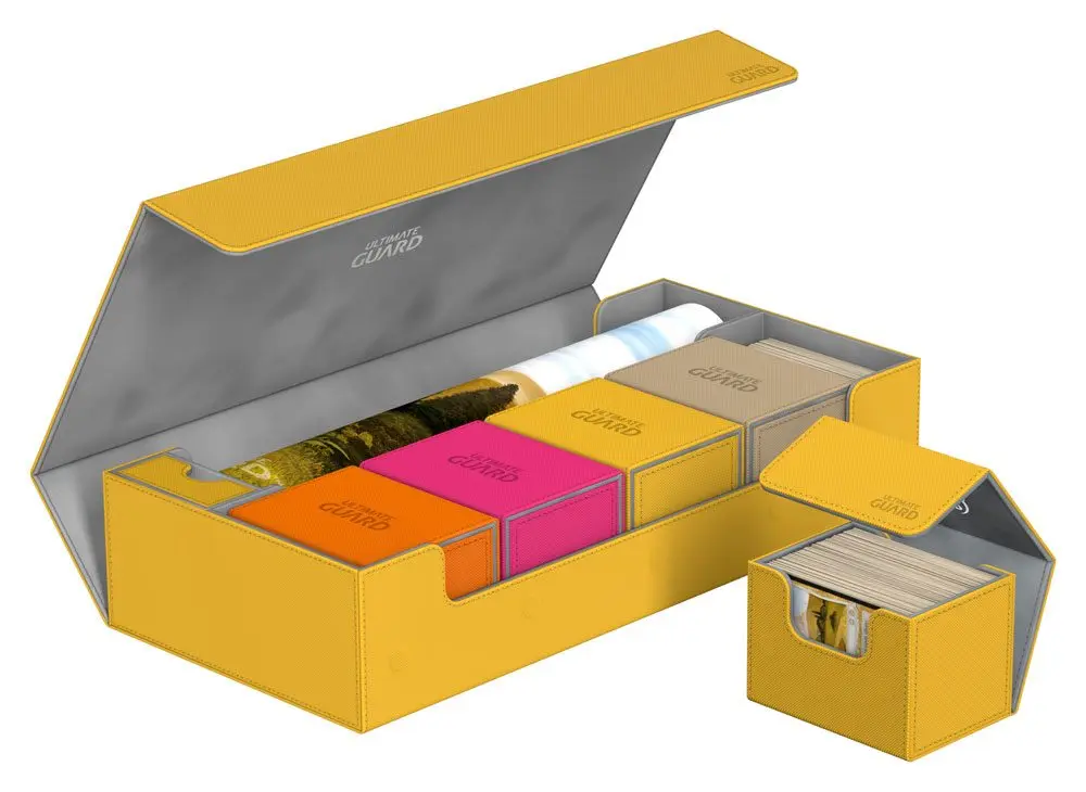 Ultimate Guard Superhive 550+ Standard Size XenoSkin Amber termékfotó