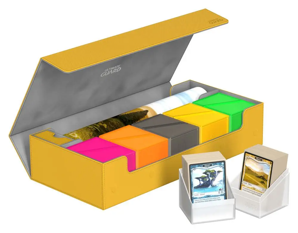 Ultimate Guard Superhive 550+ Standard Size XenoSkin Amber termékfotó